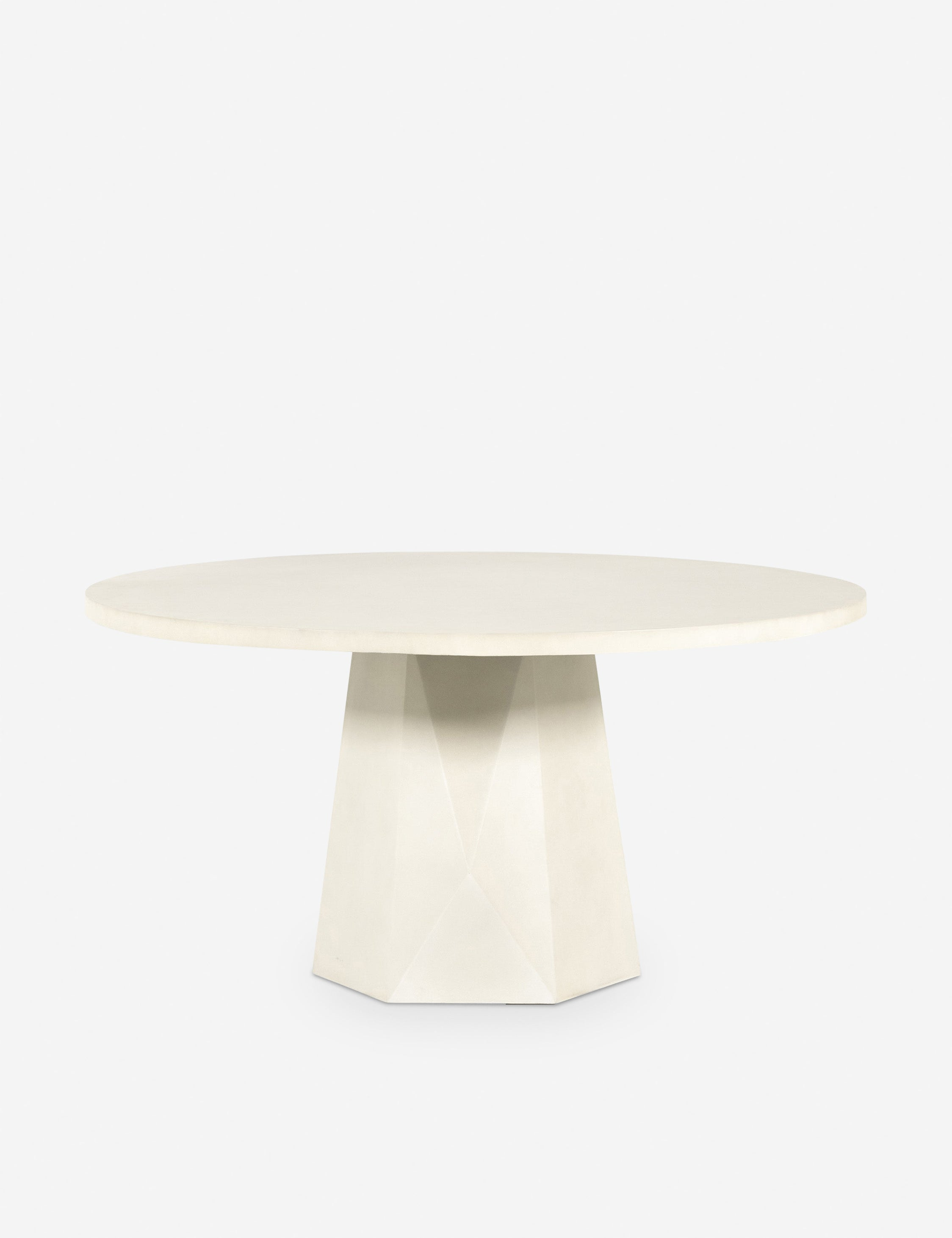 Schuller Indoor / Outdoor Round Dining Table - White
