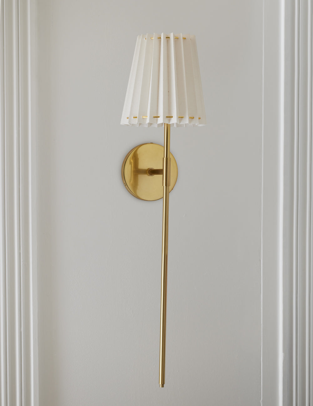 Cosette Long Sconce - Antique Brass / 1 Light