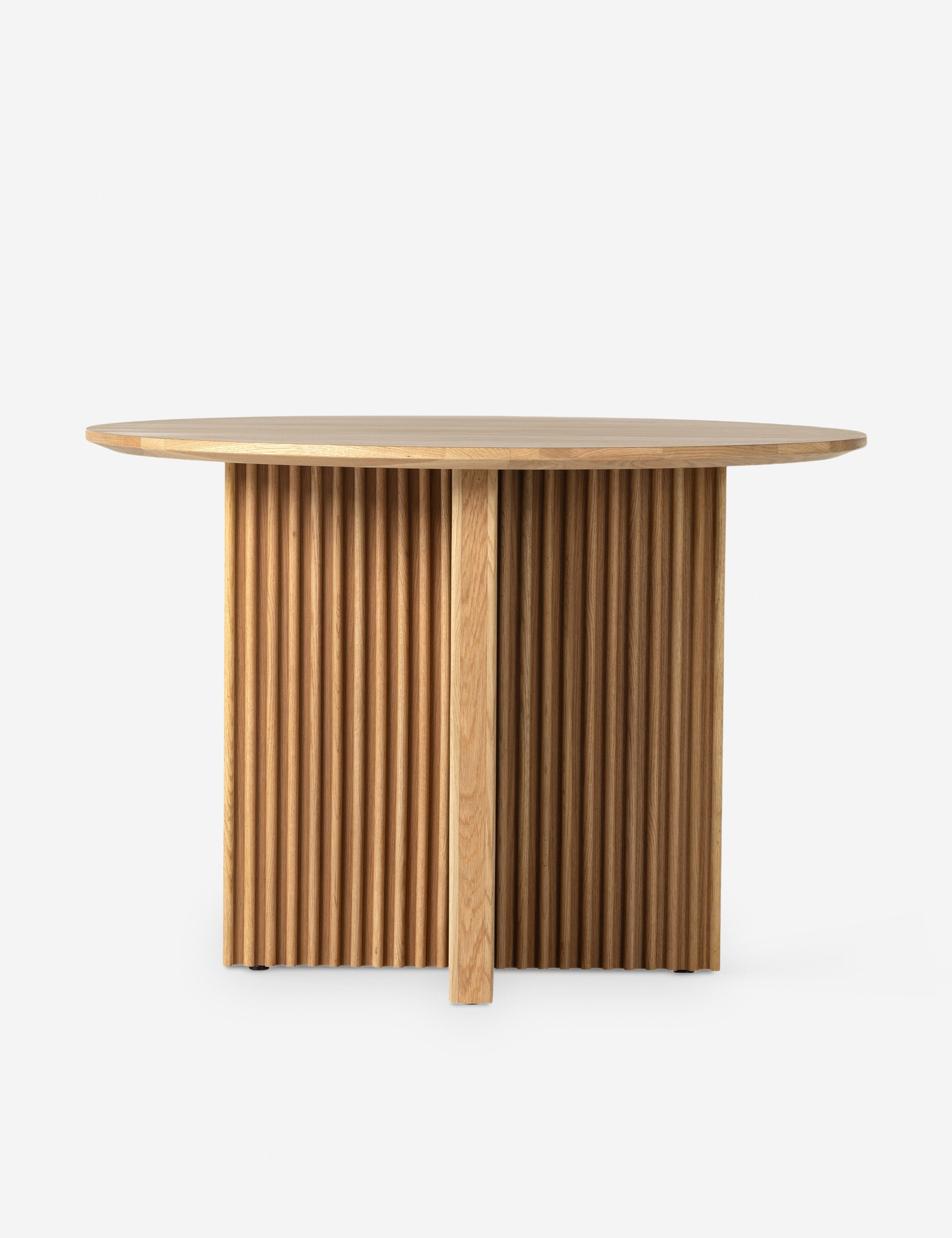 Sekani Round Dining Table - Oak