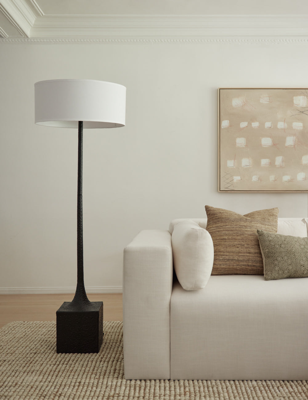 Deacon Floor Lamp - Antique Bronze