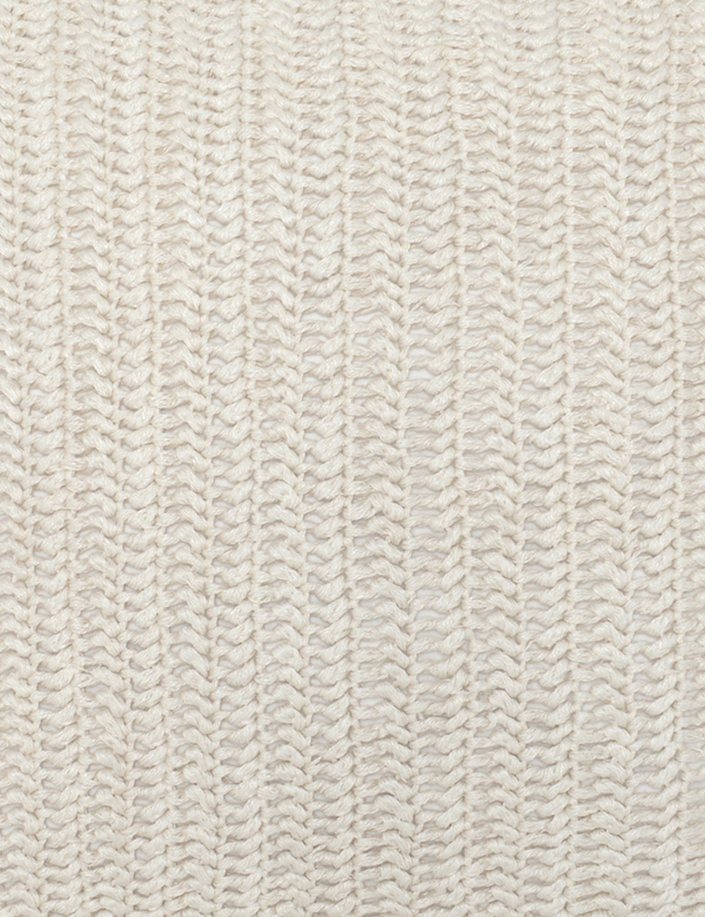 Nadida Pillow - Ivory / 22" x 22"