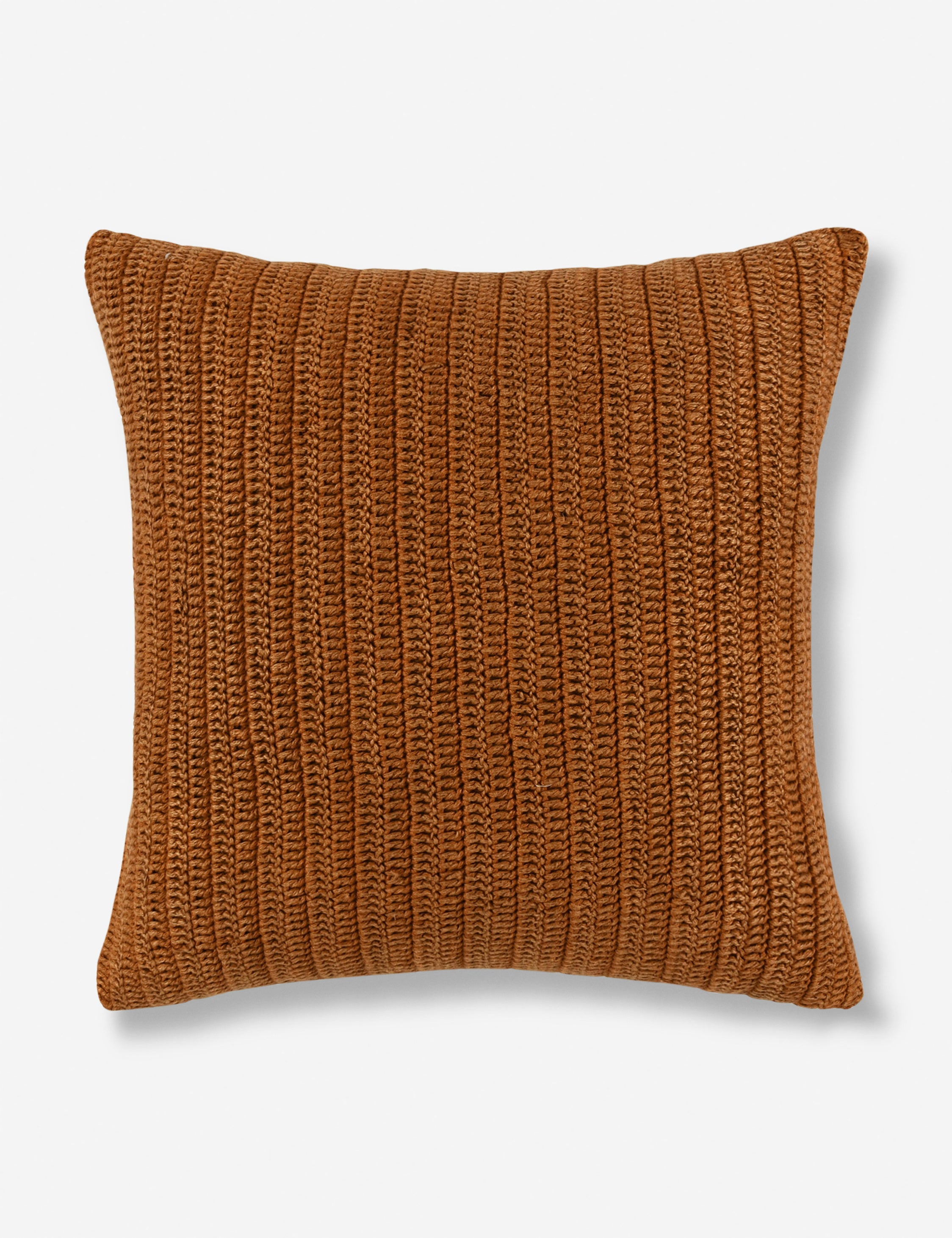 Nadida Pillow - Orange / 22" x 22"