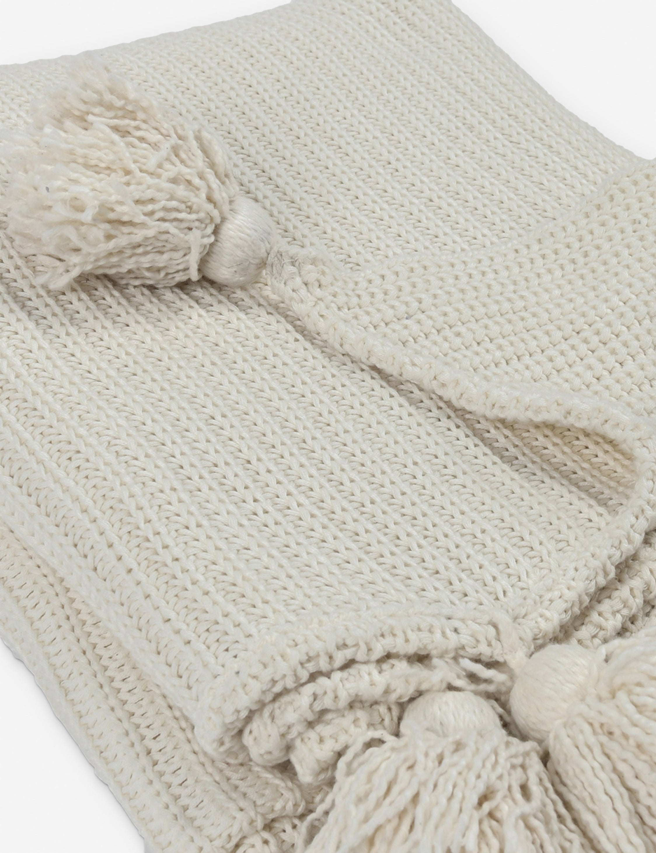 Portia Throw - Ivory / 50" x 70"