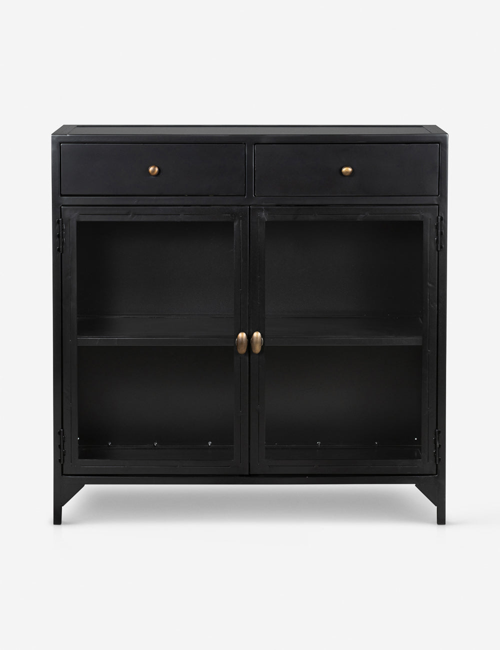 Malcom Small Curio Cabinet - Black