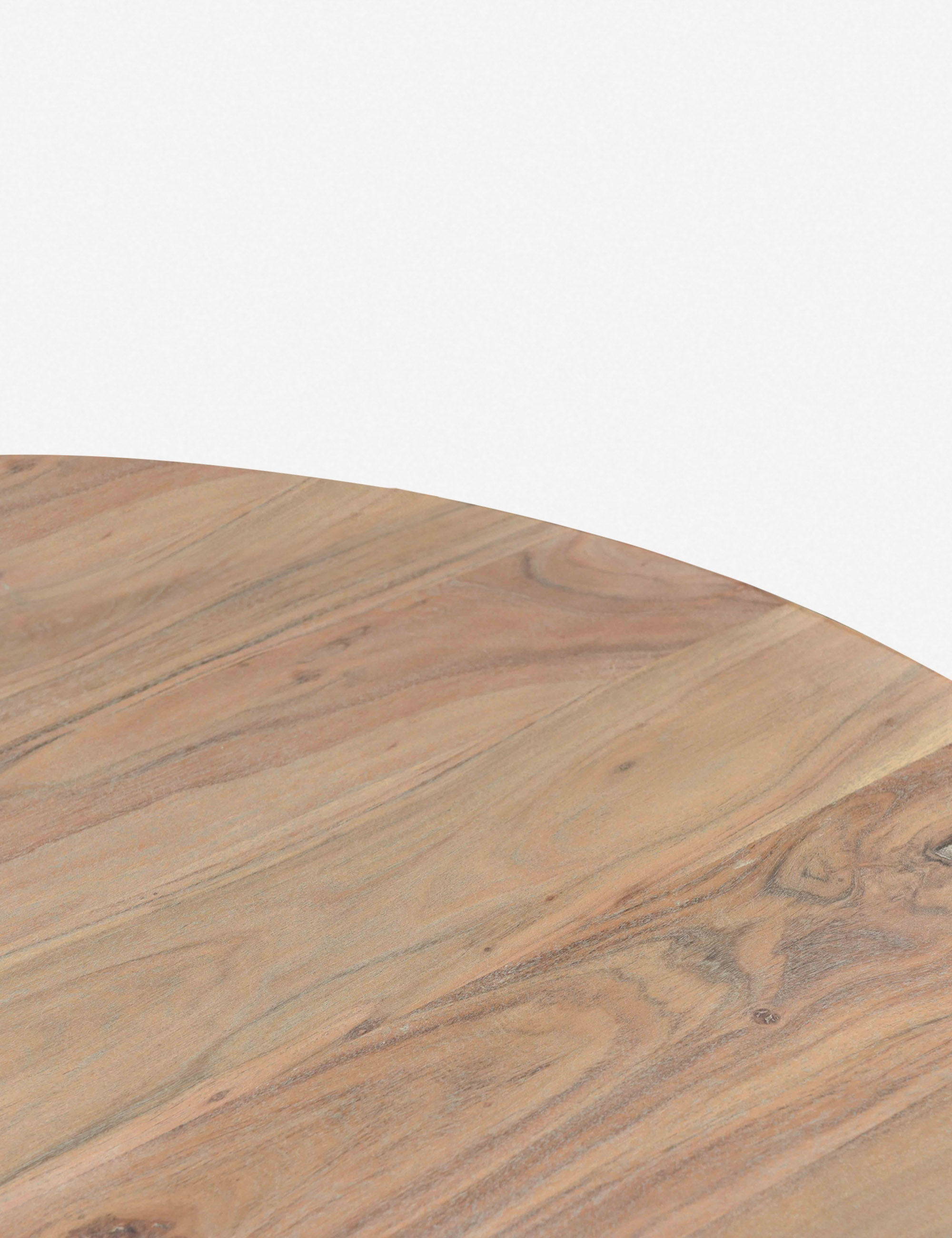 Hal Round Dining Table - Whitewash