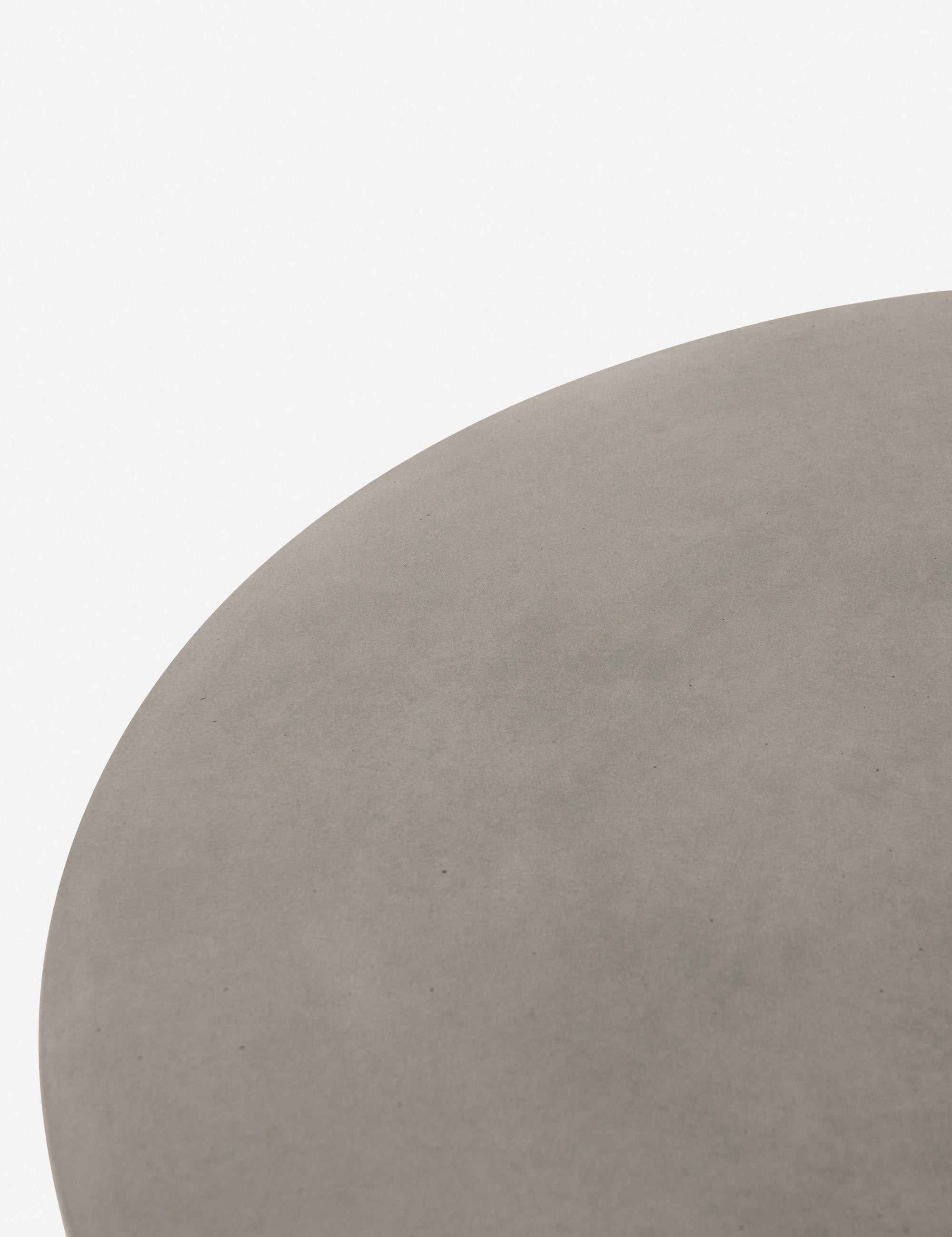 Schuller Indoor / Outdoor Round Coffee Table - Gray
