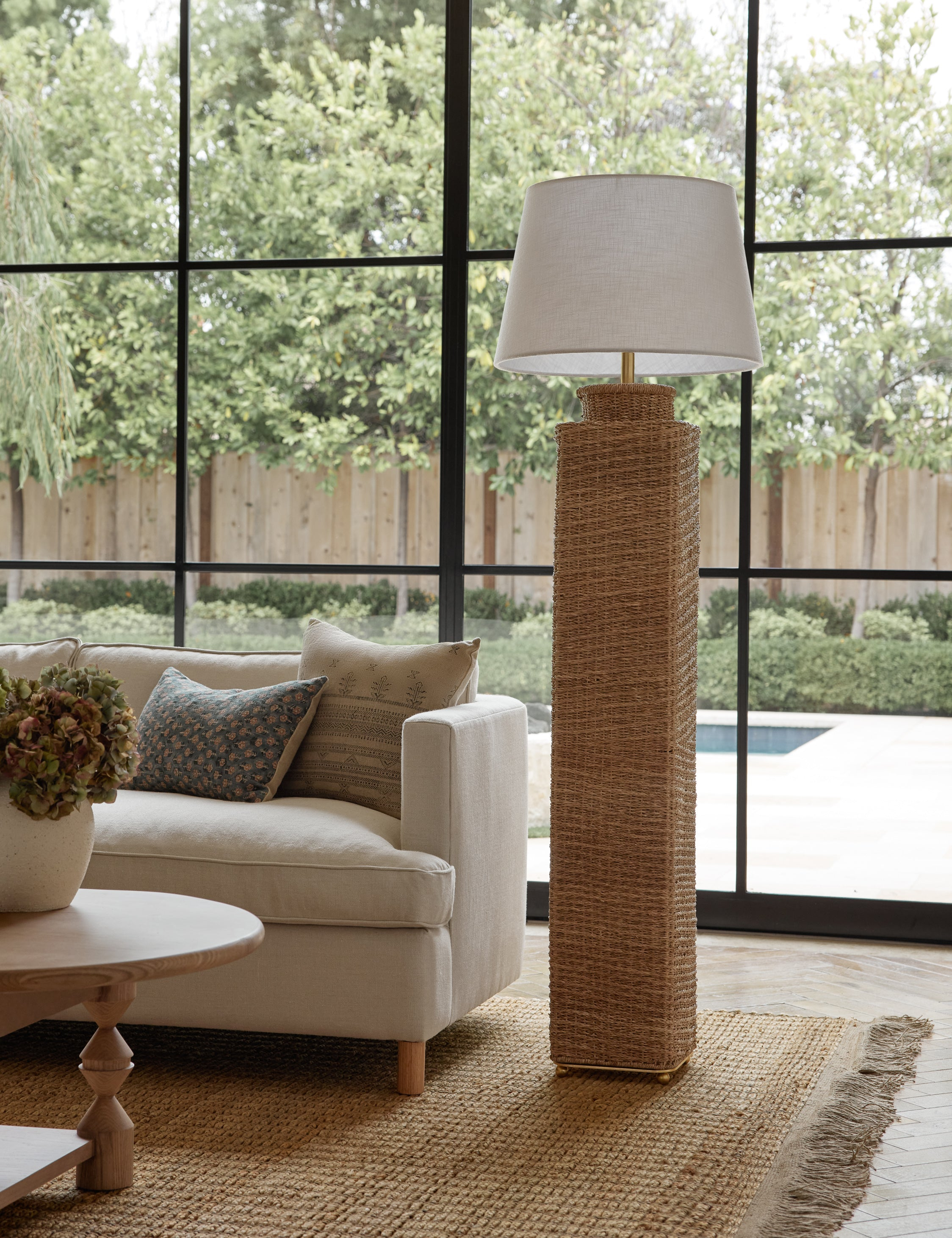 Vinton Floor Lamp - Natural