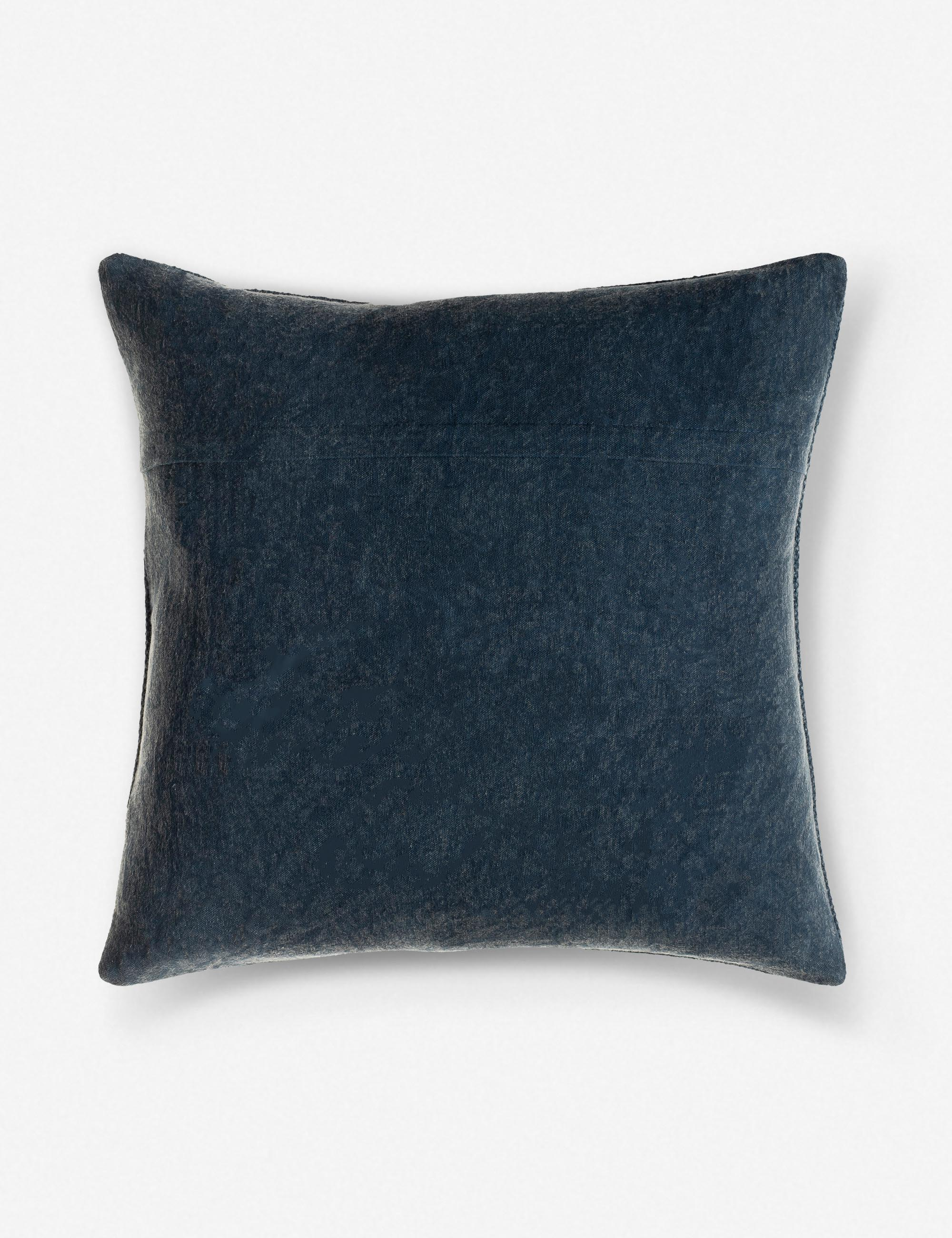 Angie Pillow - Blue / 18" x 18" / Down