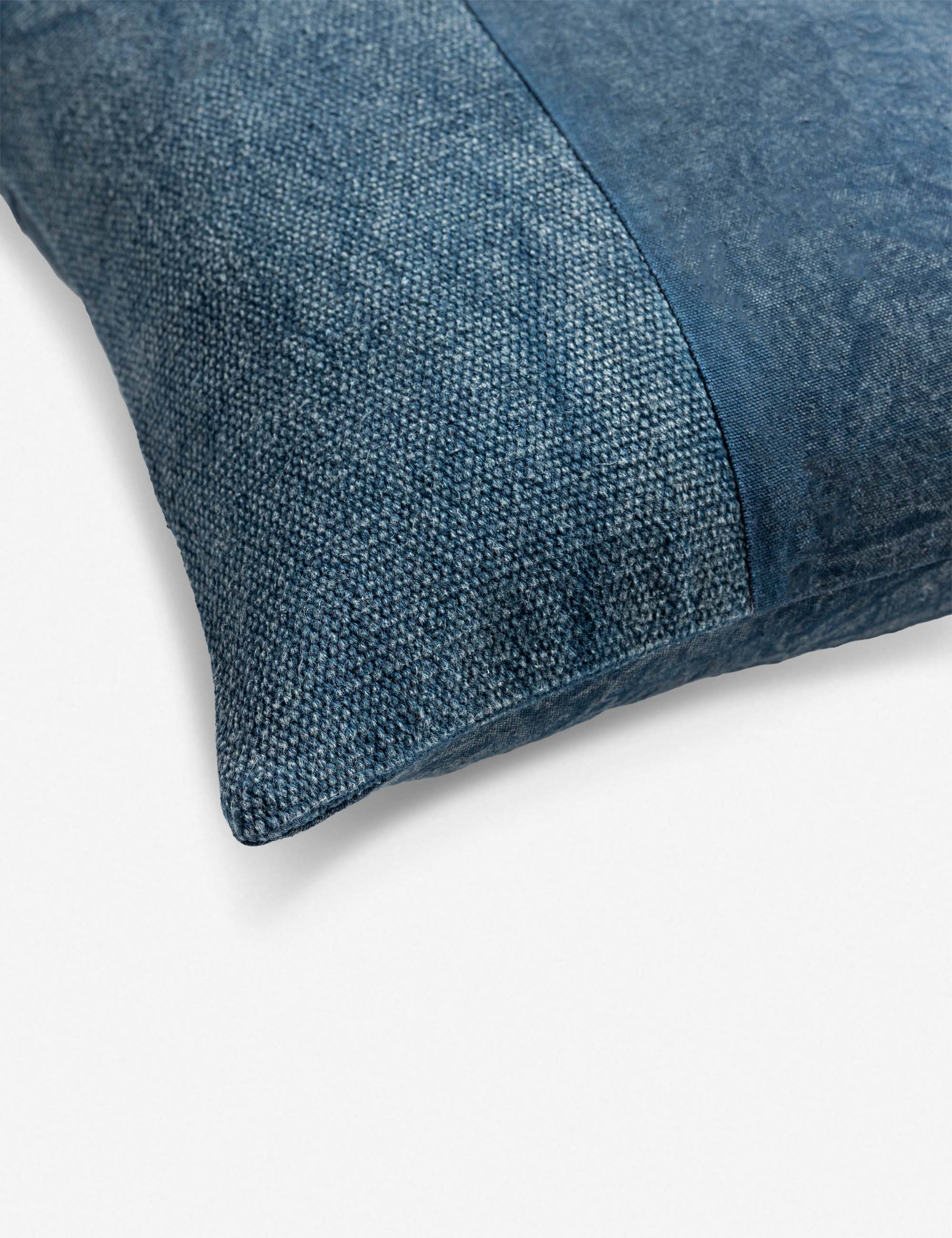 Angie Pillow - Blue / 18" x 18" / Down