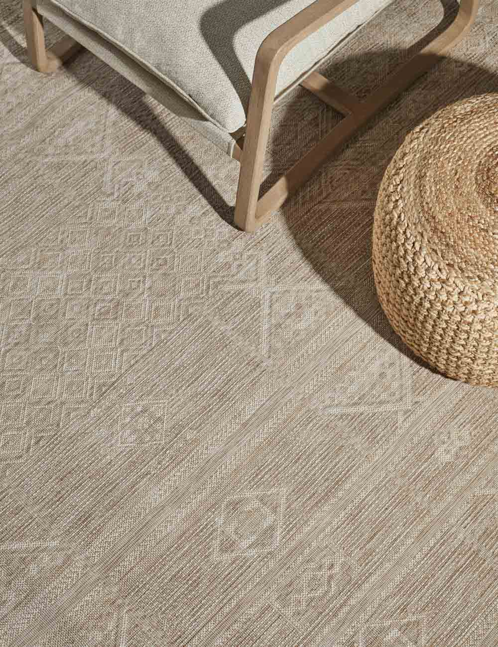 Yamina Indoor / Outdoor Rug - Taupe / 9'2" x 12'