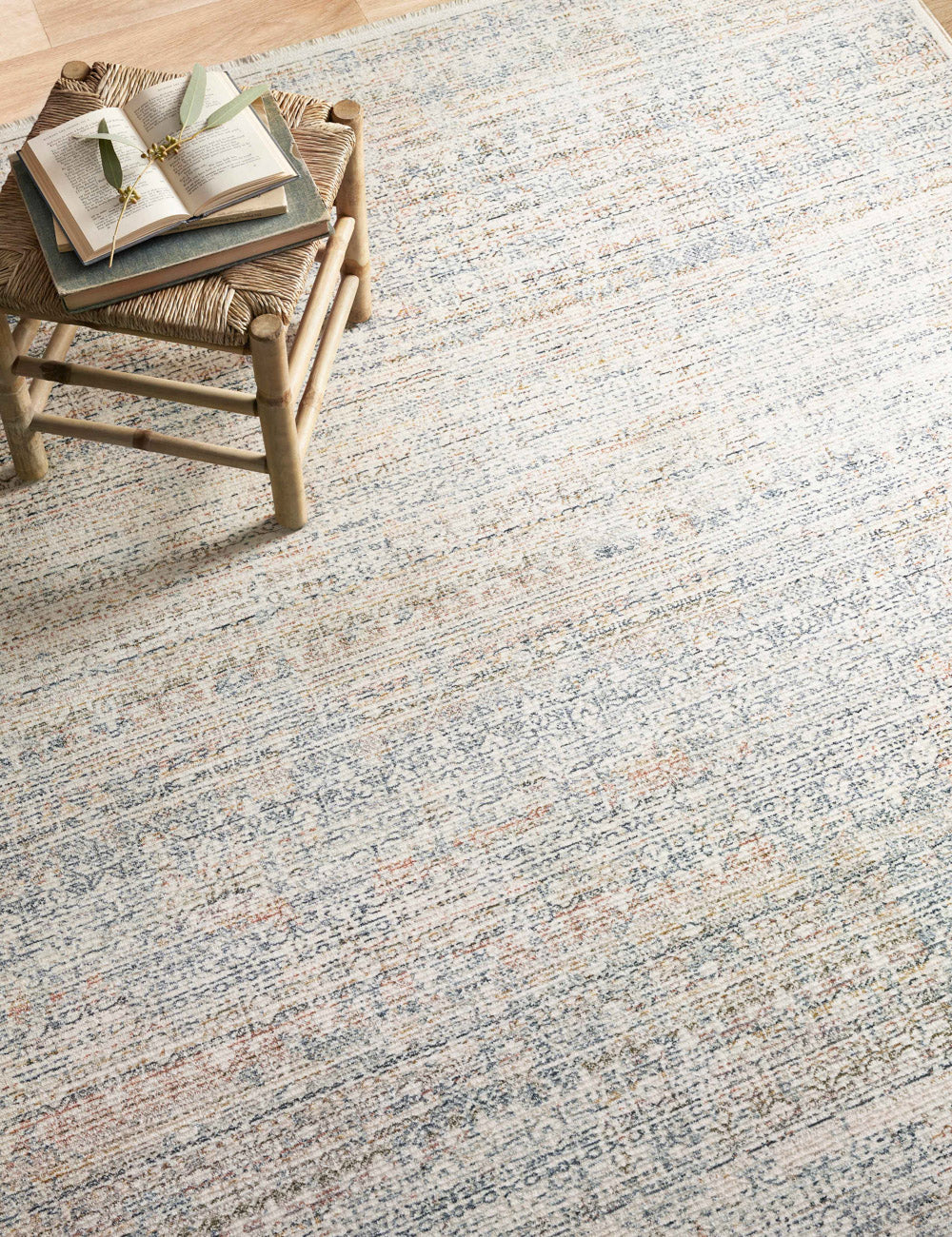 Zuma Rug by Amber Lewis x Loloi - Ivory and Multicolor / 2'3" x 3'10"
