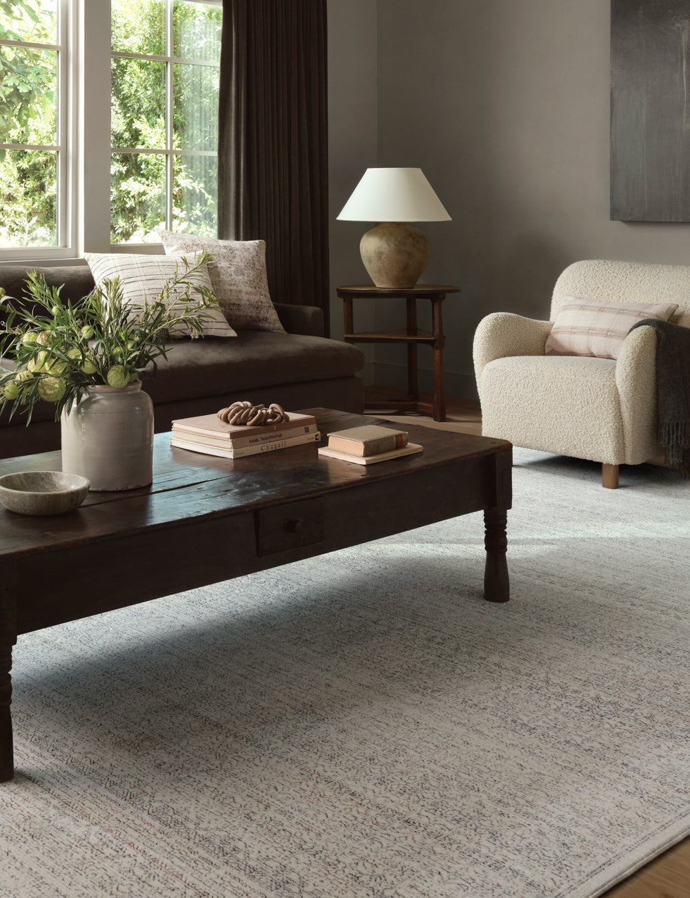 Zuma Rug by Amber Lewis x Loloi - Ivory and Multicolor / 2'3" x 3'10"