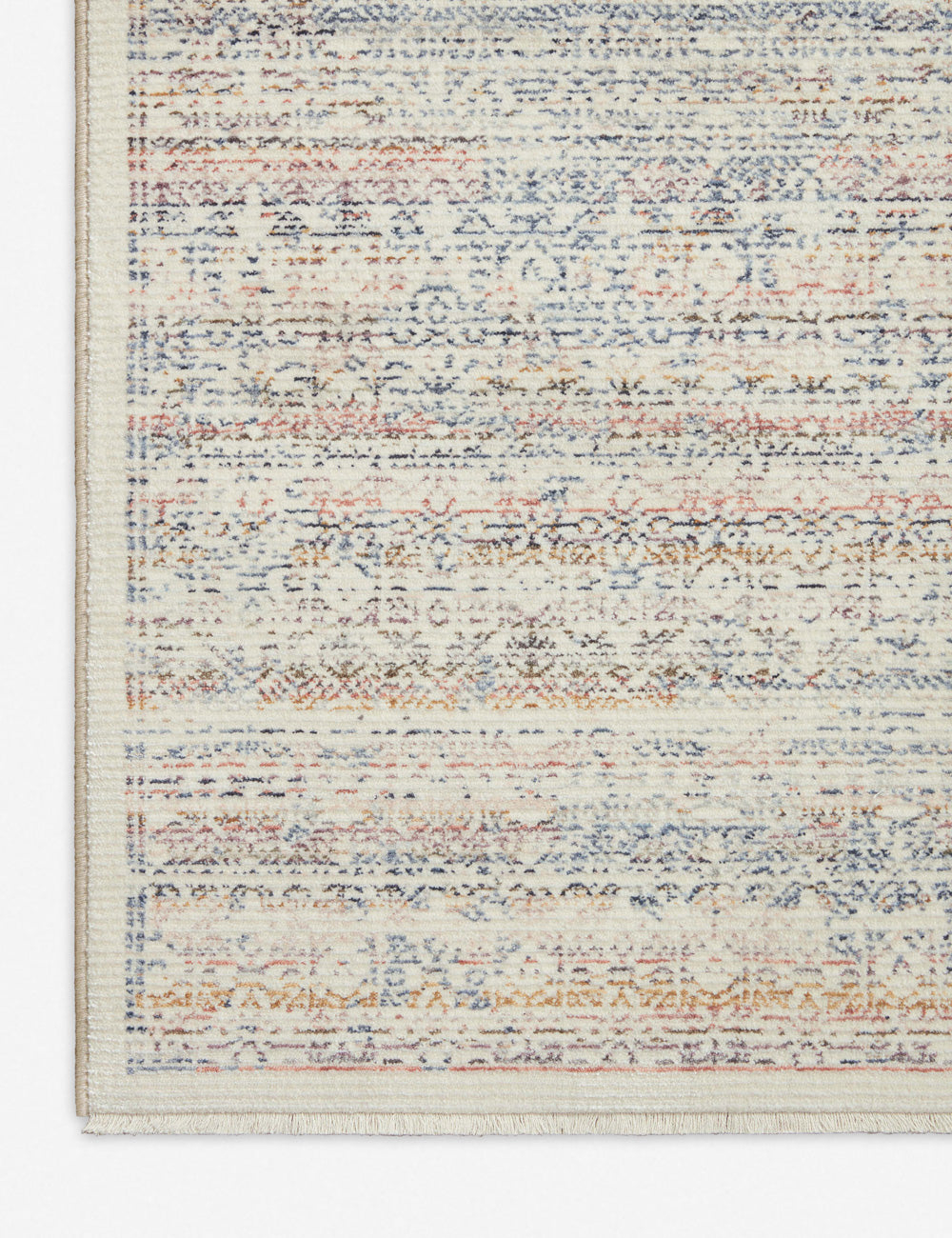 Zuma Rug by Amber Lewis x Loloi - Ivory and Multicolor / 2'3" x 3'10"