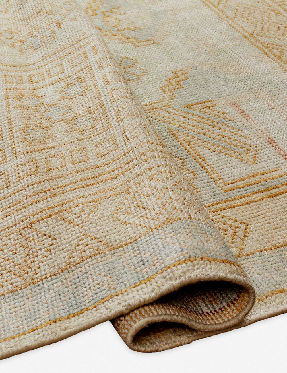 Alexa Hand-Knotted Wool-Blend Rug - 2' x 3'