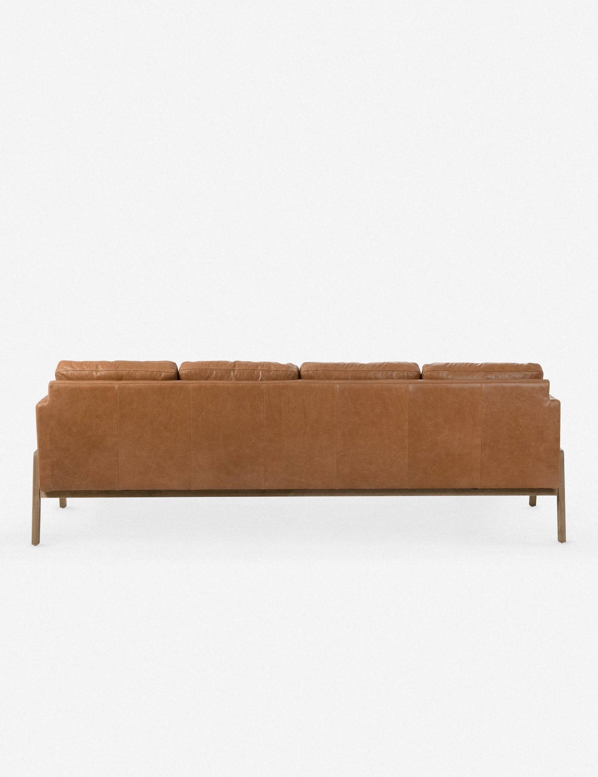 Afton Sofa - Tan Leather