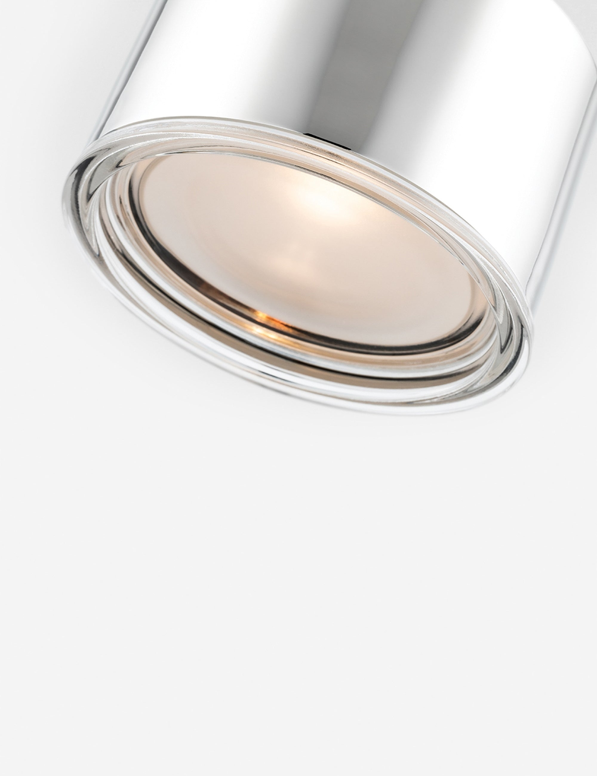 Nora Polished Nickel Dimmable LED Outdoor Wall Sconce