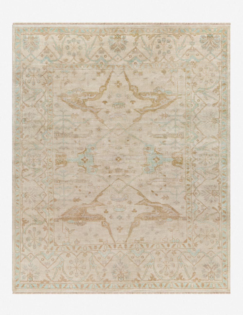 Fatima Hand-Knotted Wool Rug - 9' x 13'