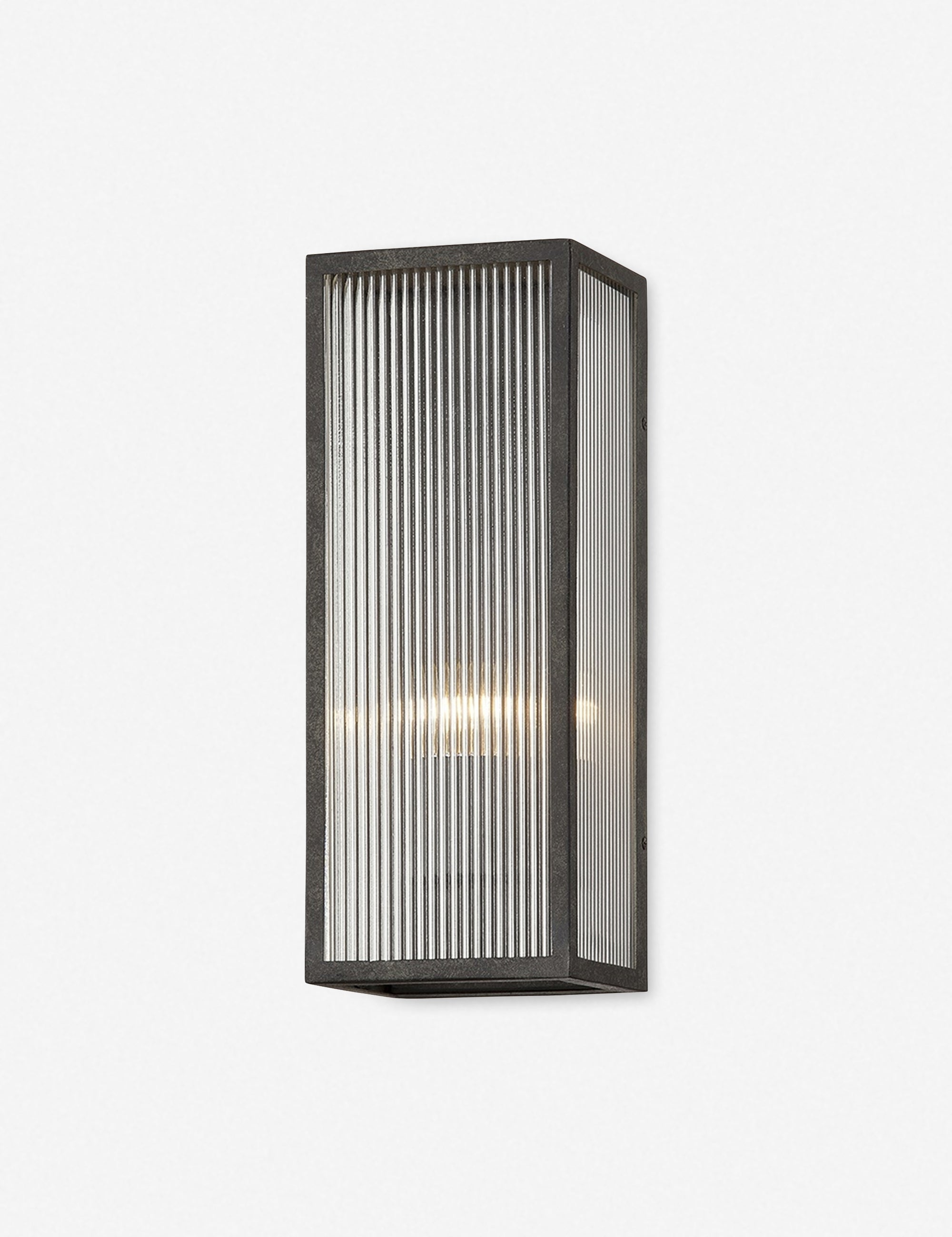 Amadora Outdoor Sconce - Black / Small