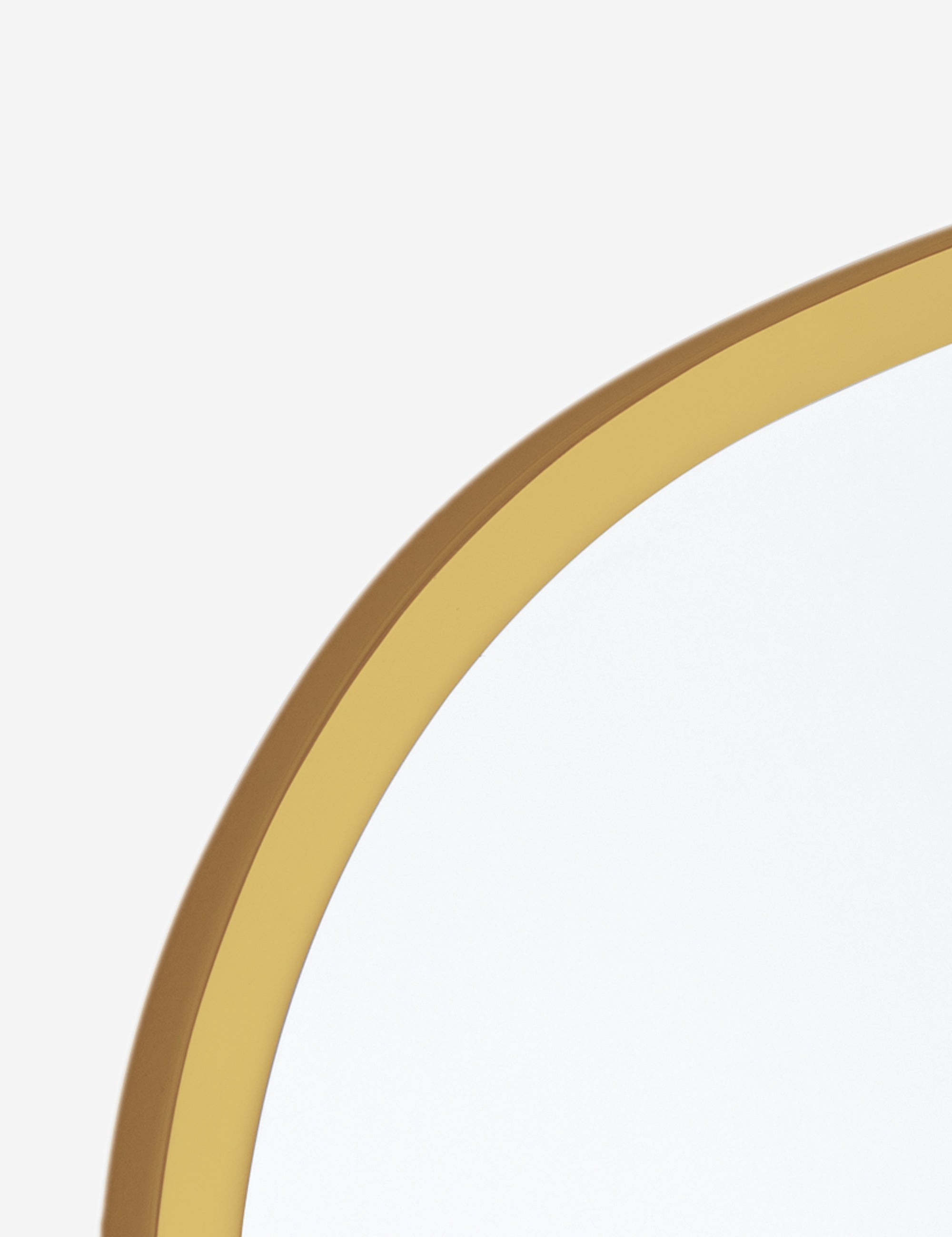 Regina Andrew Cloak Mirror - Brass