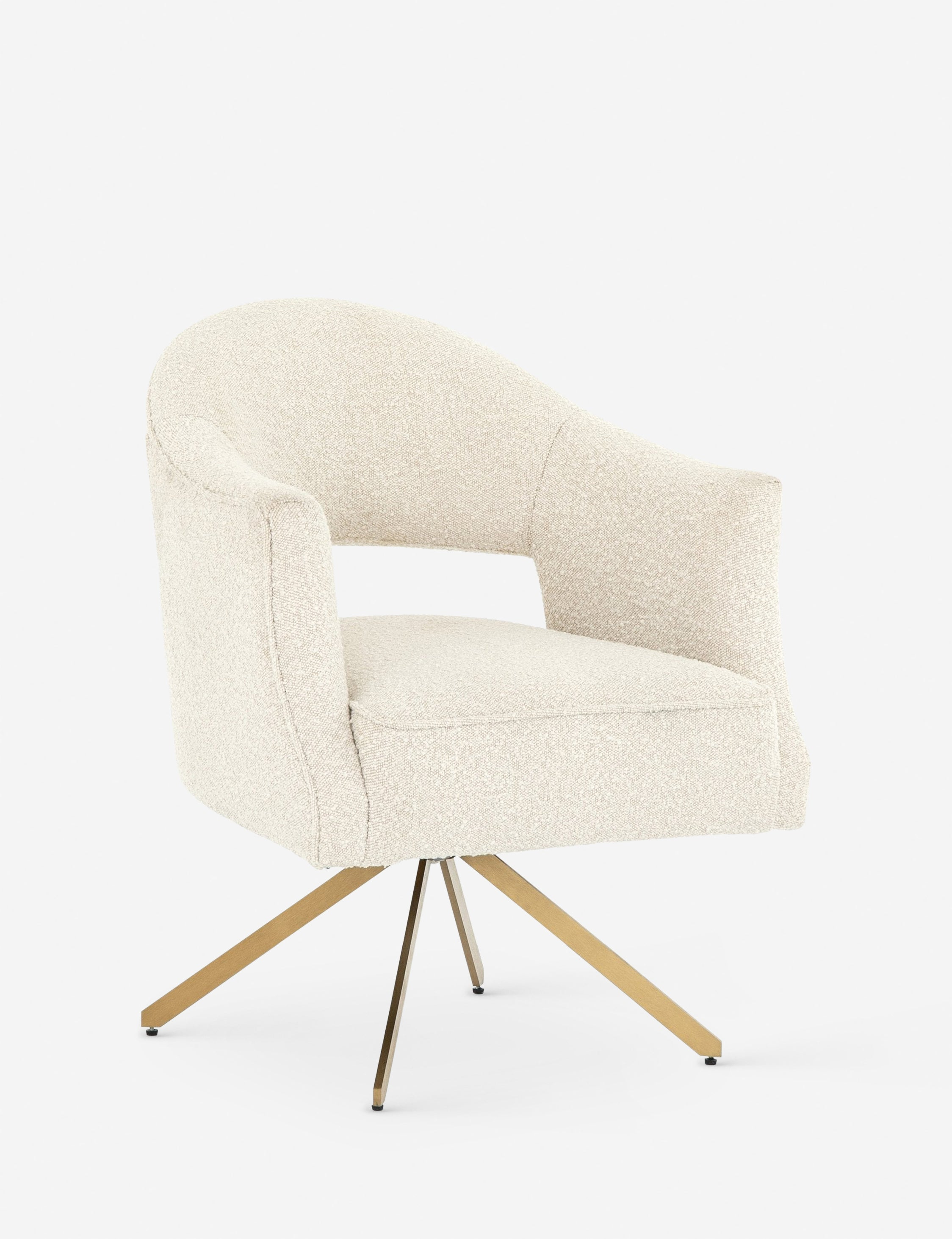 Amaris Office Chair - Natural Boucle