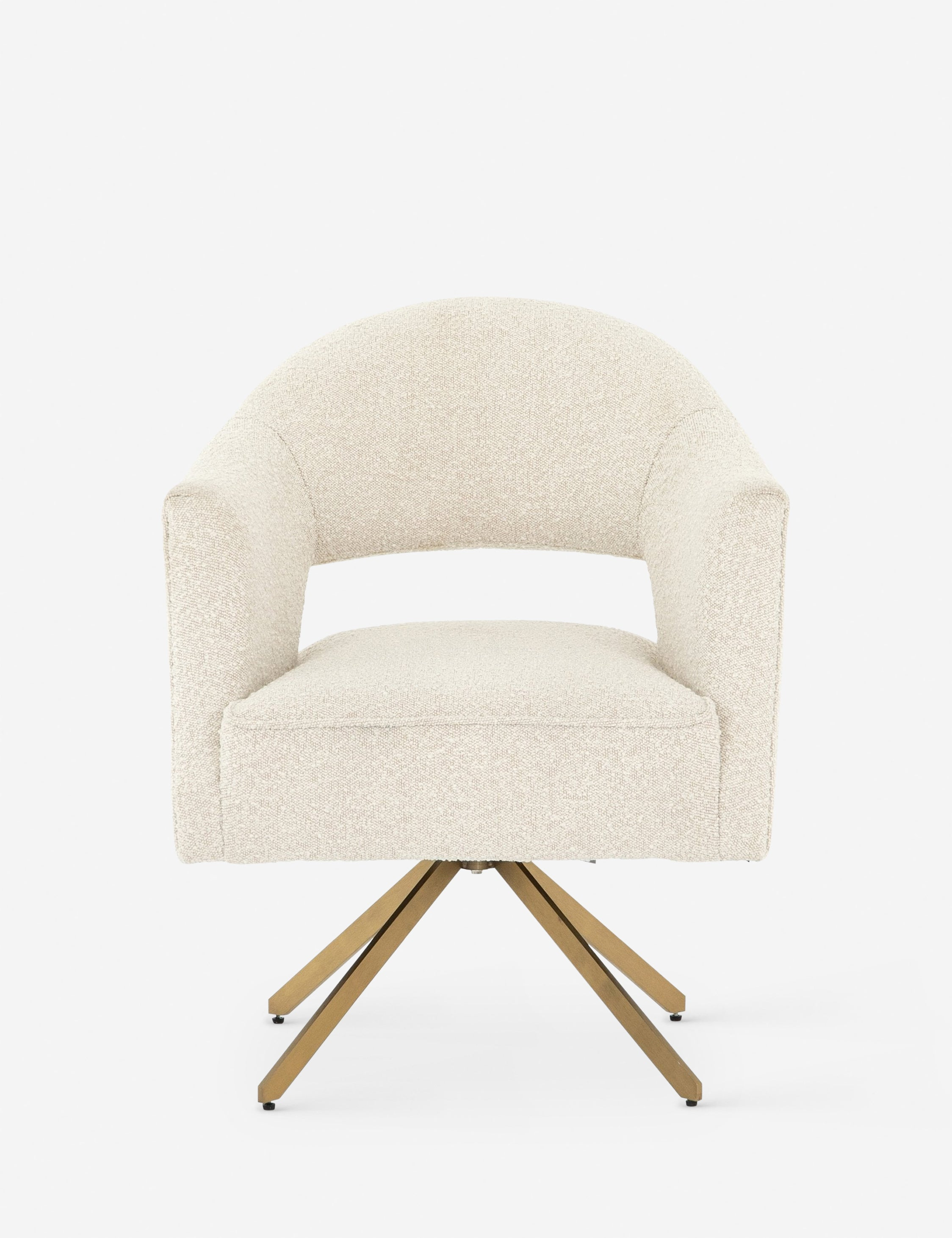 Amaris Office Chair - Natural Boucle