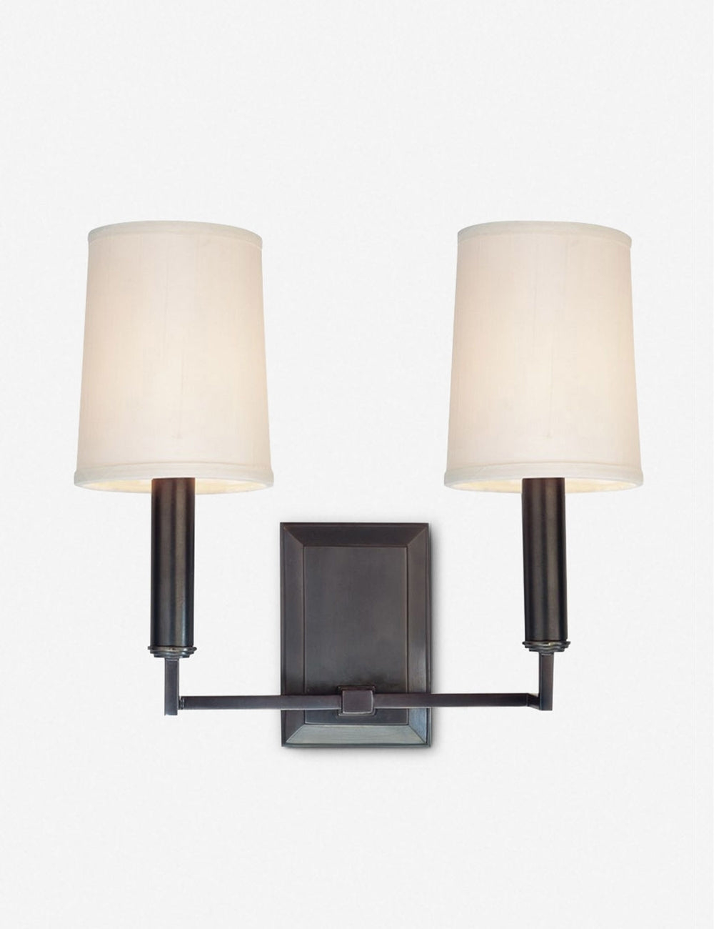 Charlie Double Sconce - Dark Bronze