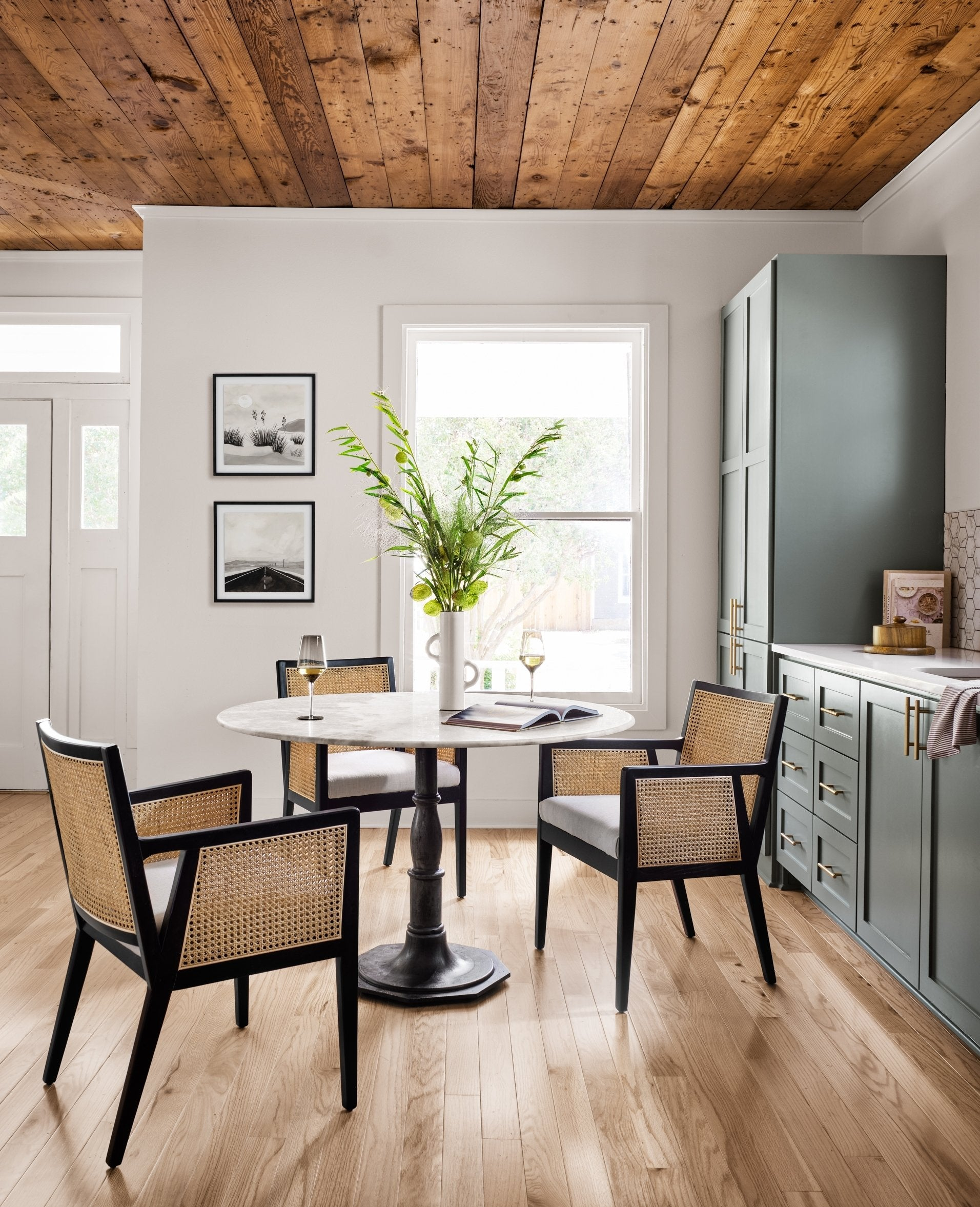 Jeni Dining Arm Chair - Black