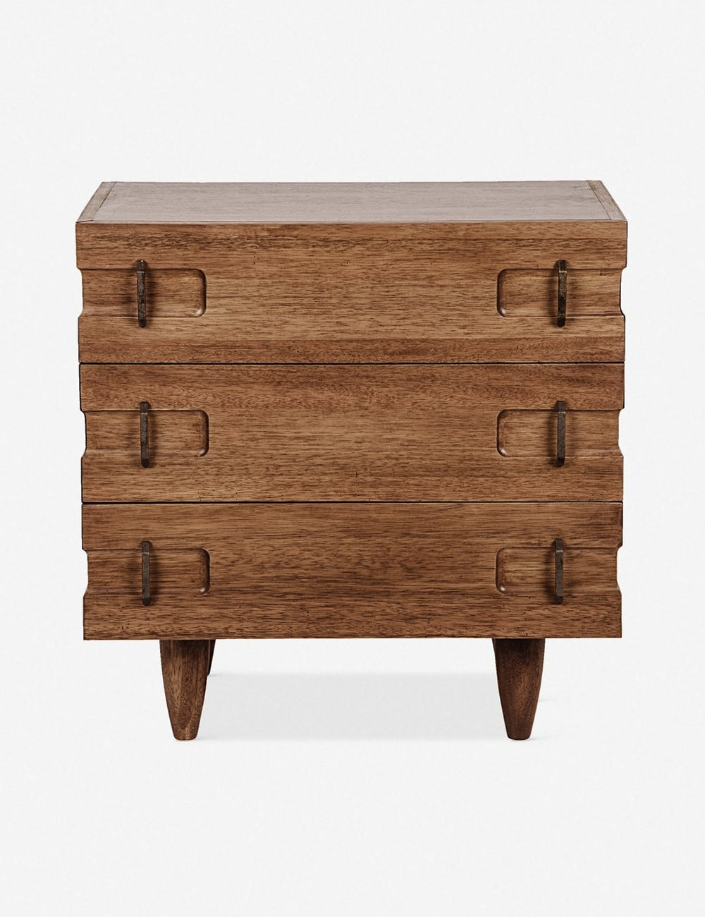 Seline Nightstand - Dark Walnut