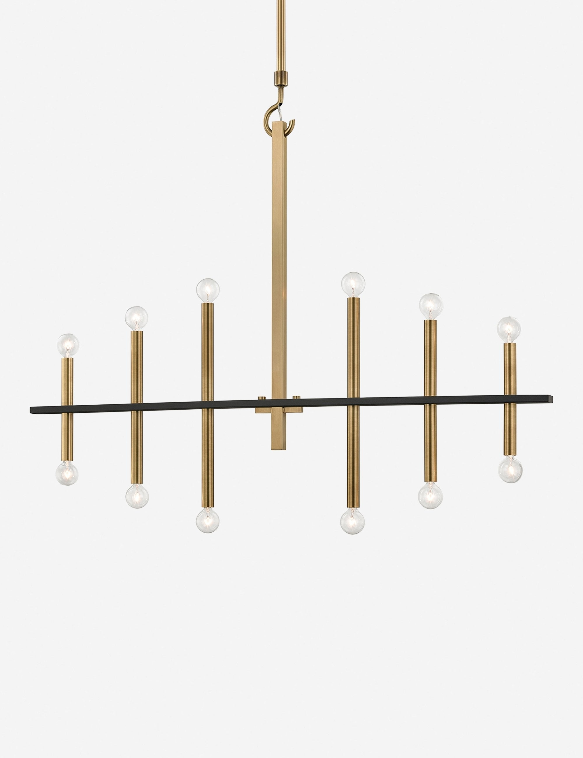 Tatum Chandelier - Antique Brass