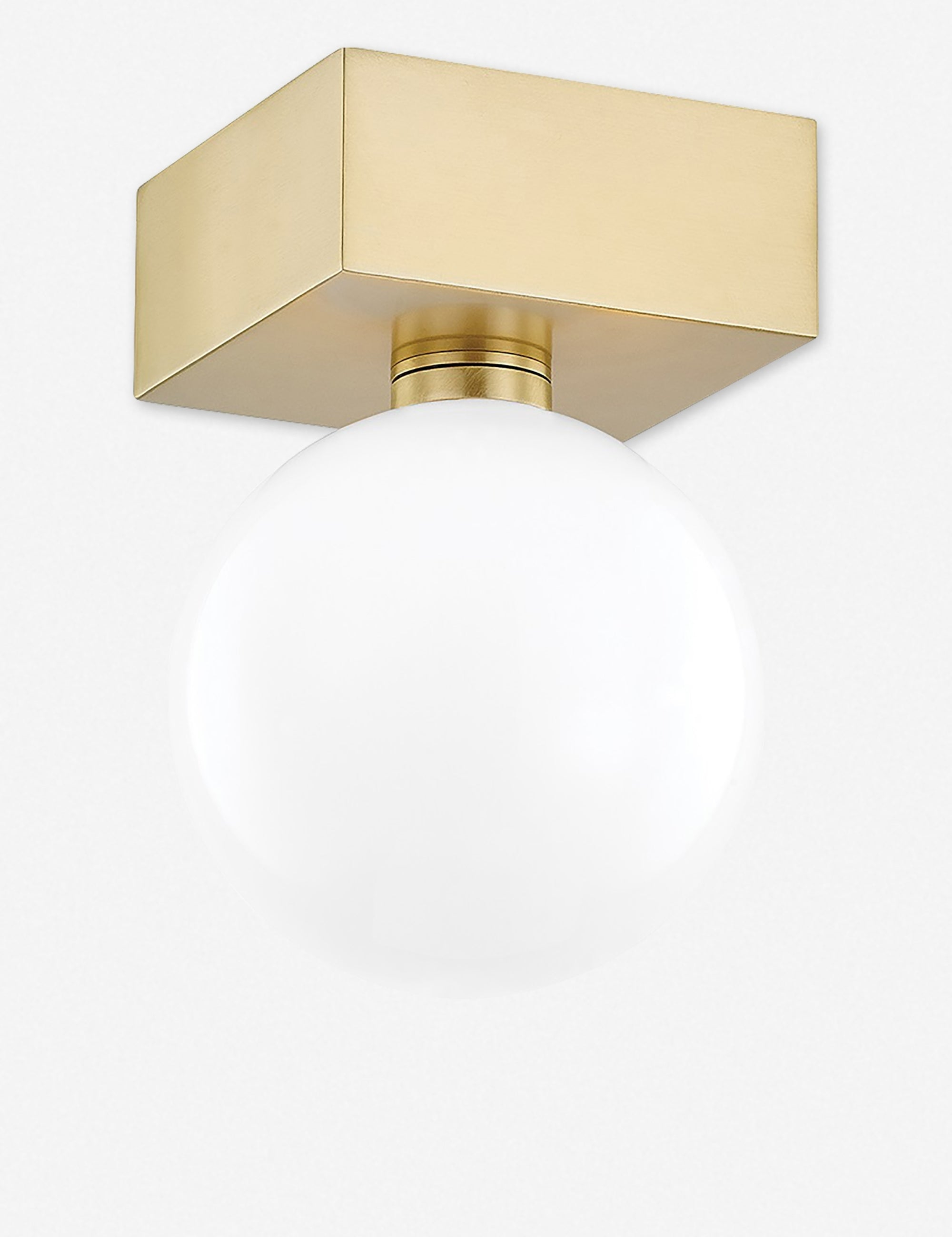 Montana Flush Mount Light - Aged Brass