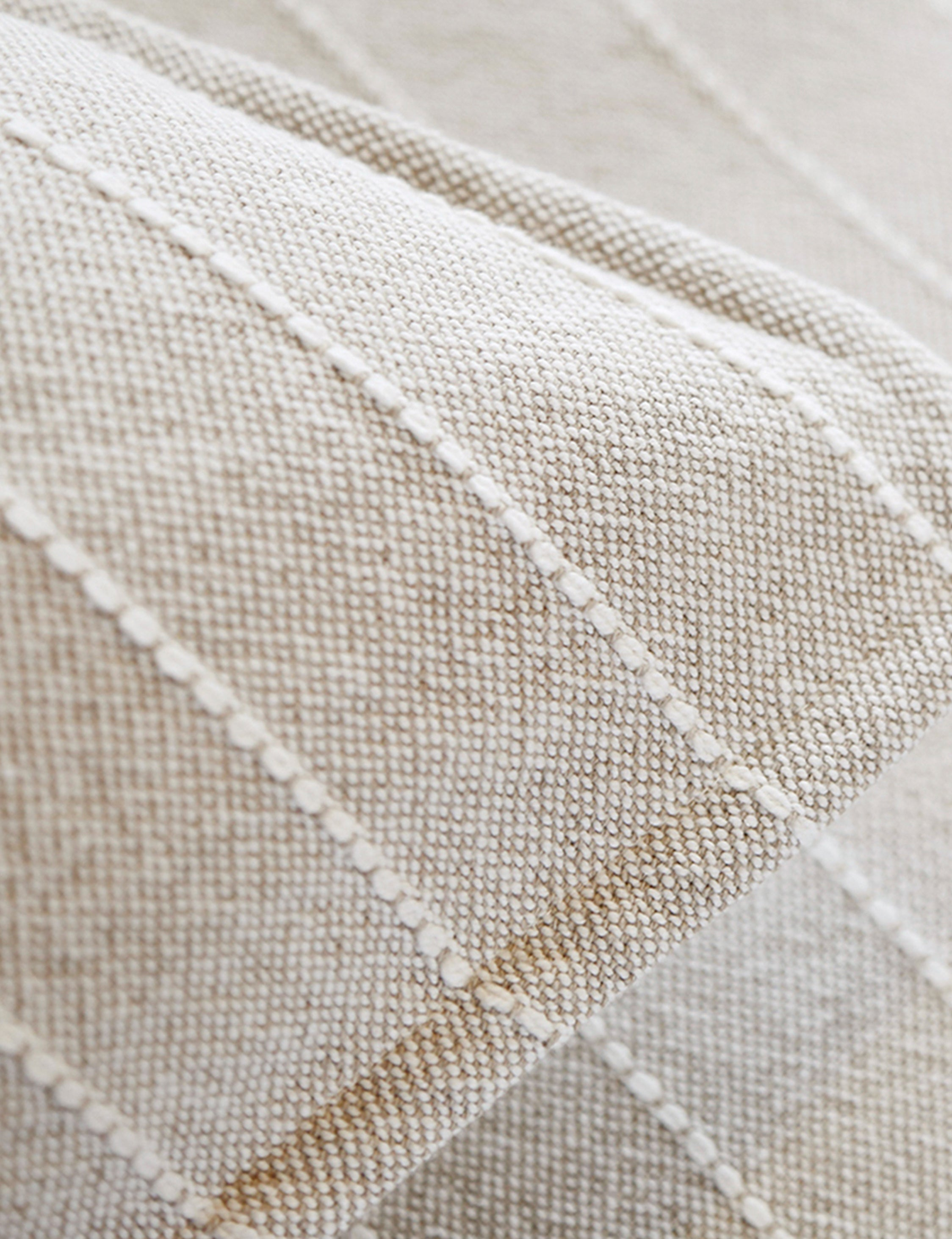 Henley Cotton Duvet by Pom Pom at Home - Oat / Queen