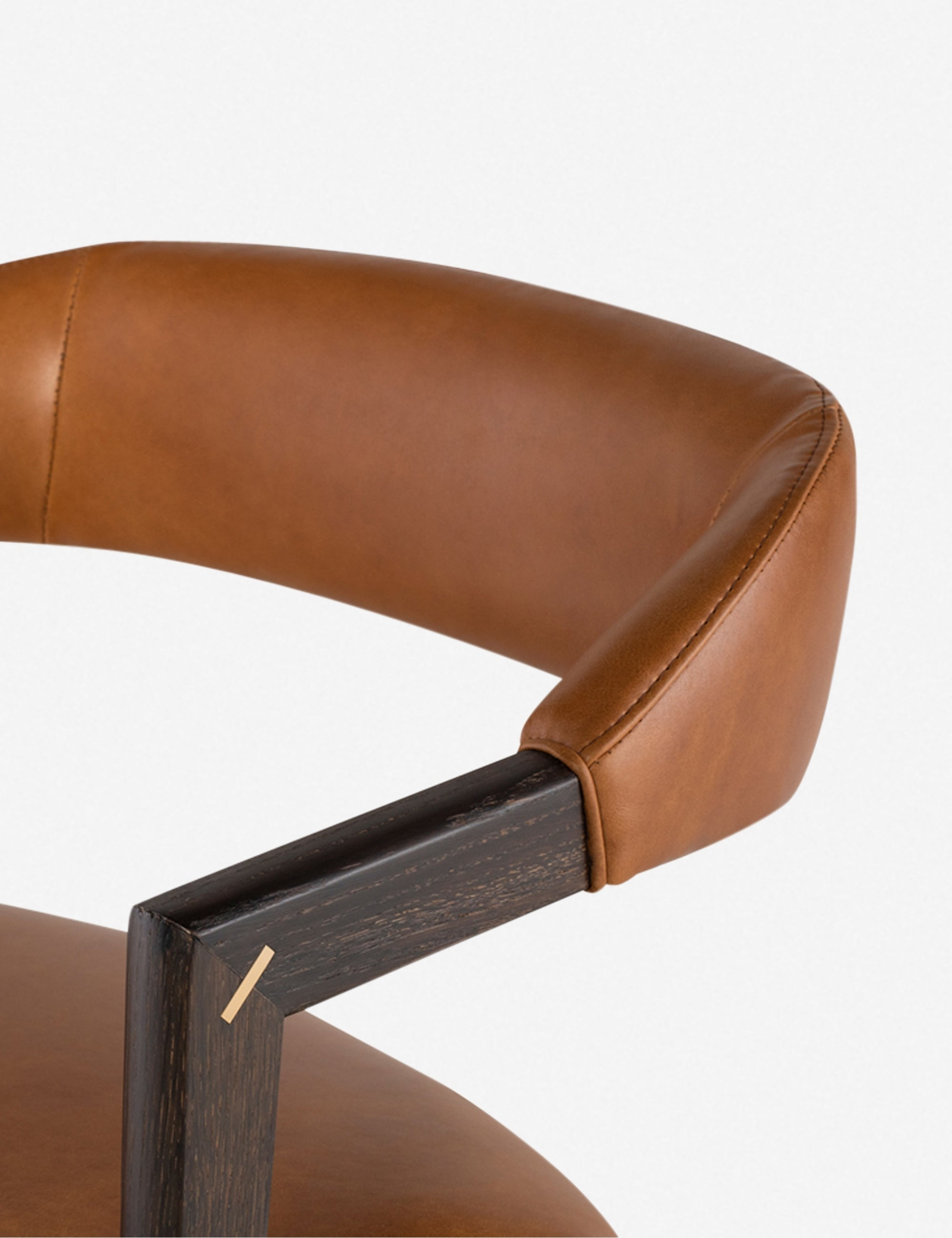 Sandia Leather Dining Chair - Natural