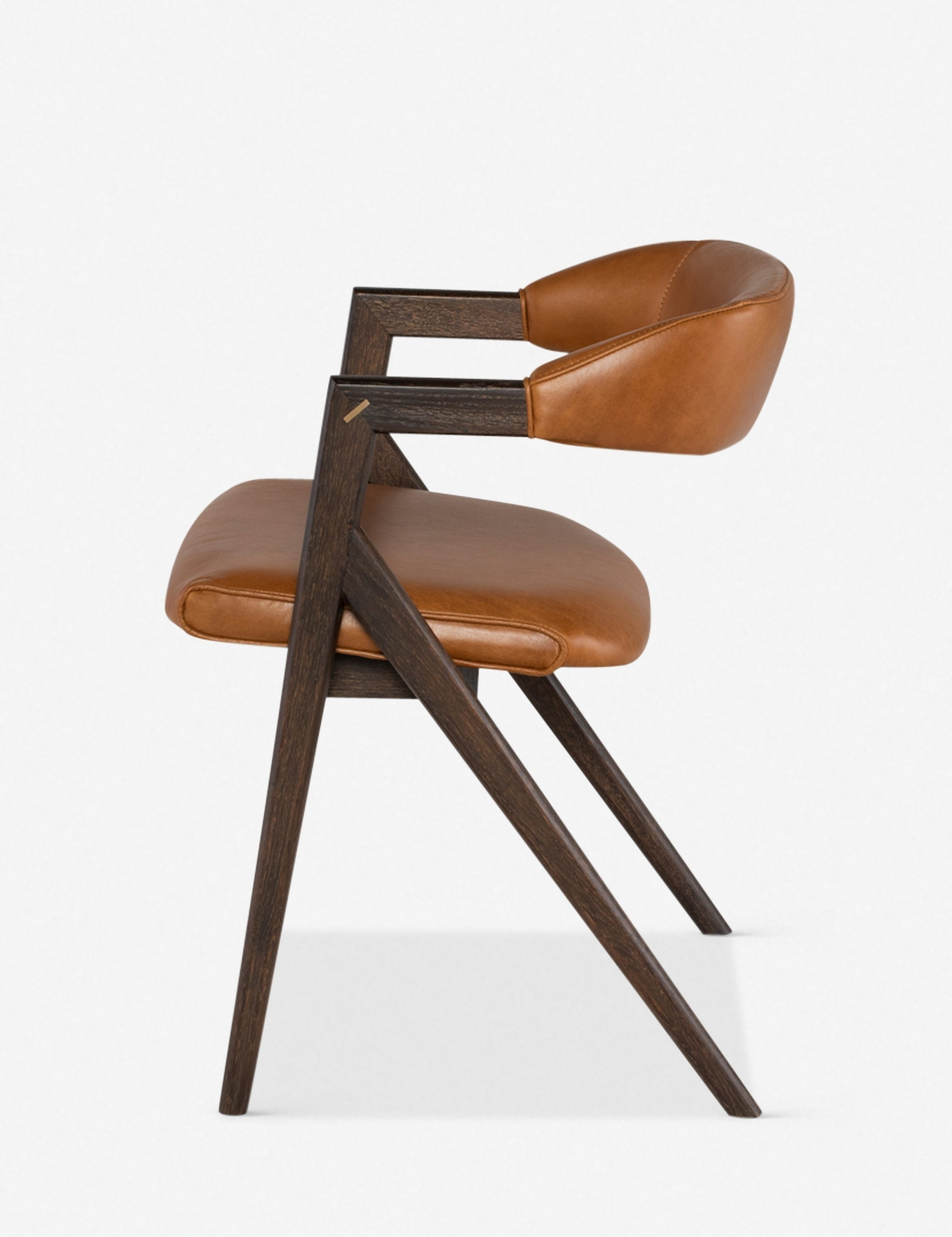 Sandia Leather Dining Chair - Natural