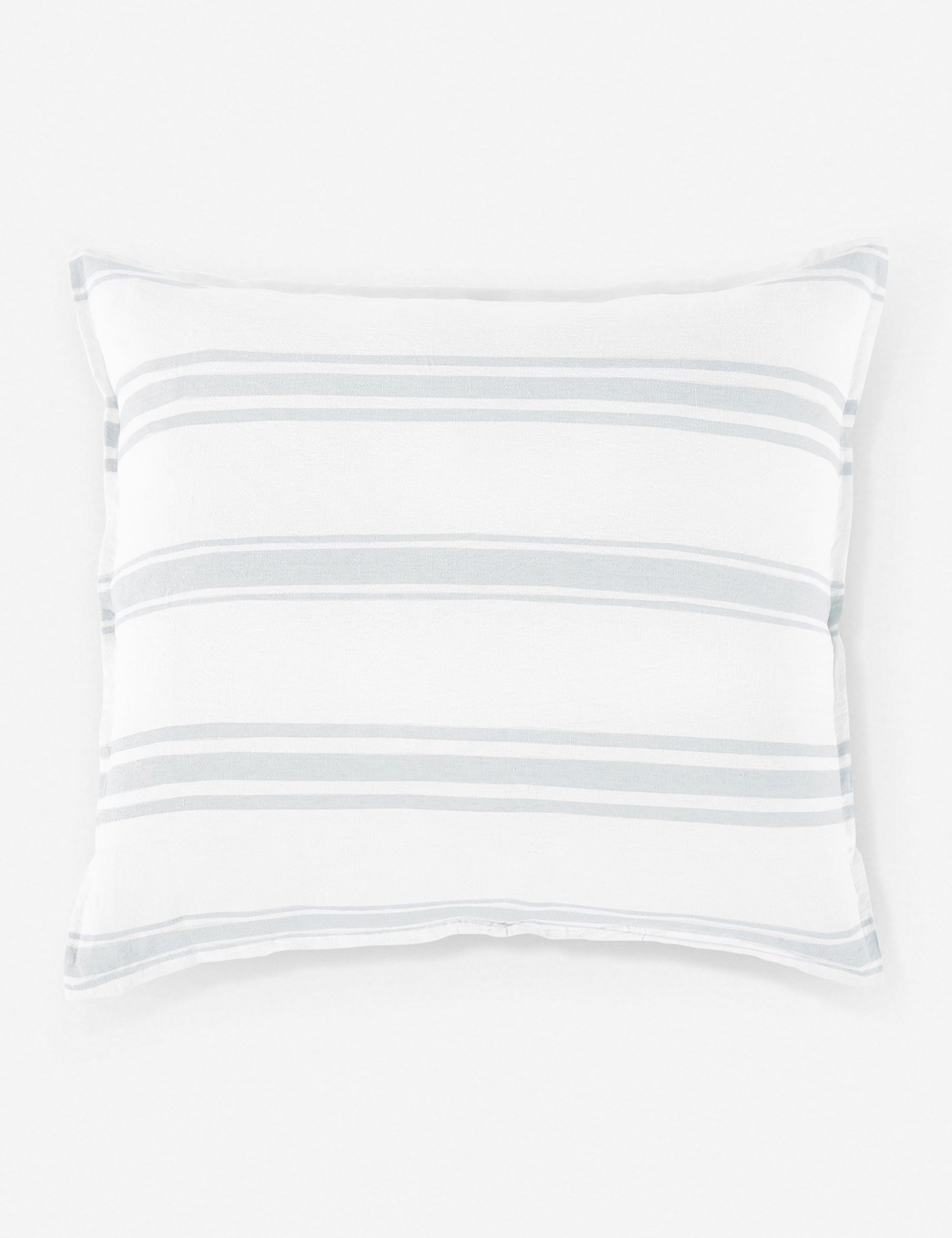Jackson Sham by Pom Pom at Home - White and Ocean / Standard