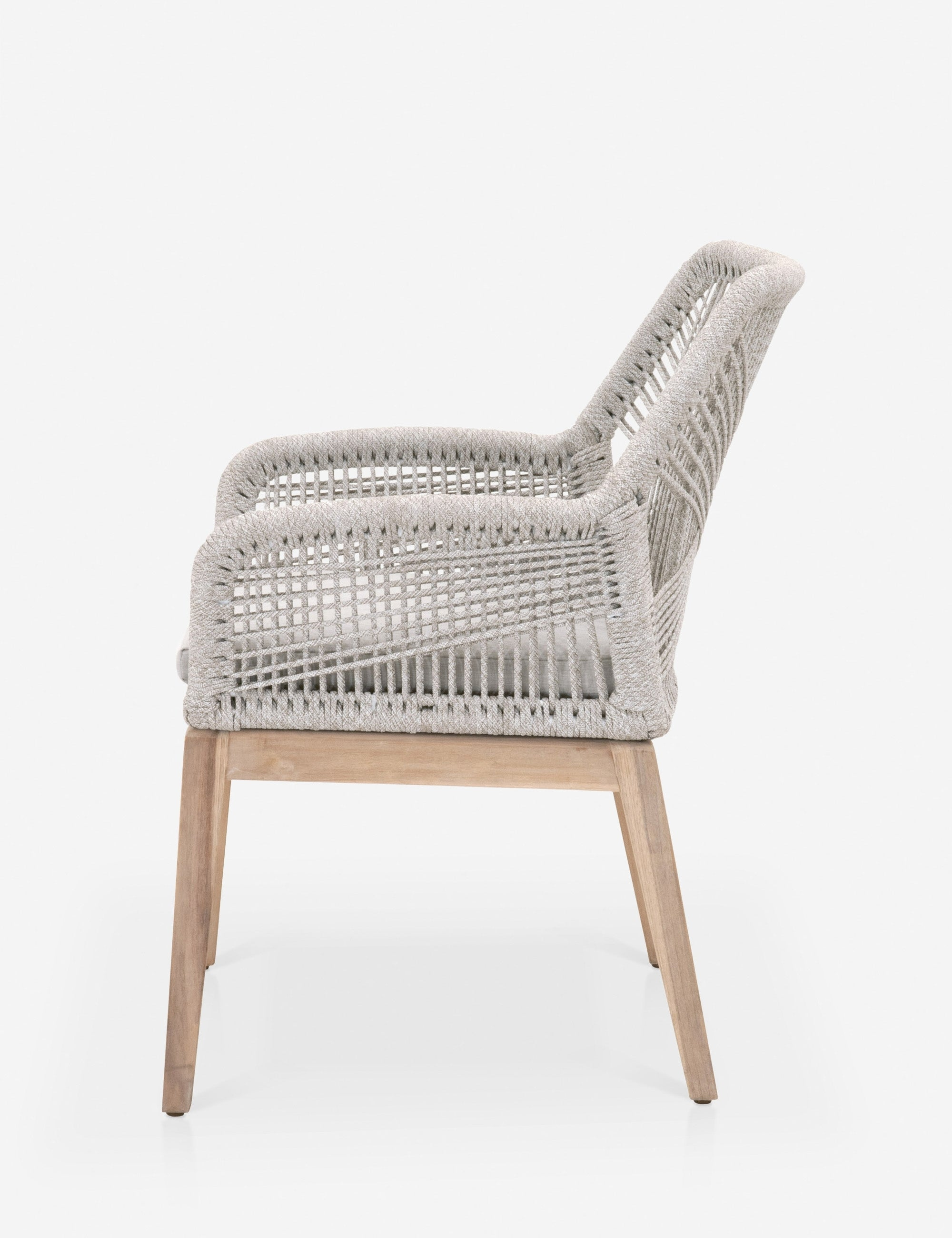 London Indoor / Outdoor Dining Arm Chair - Taupe