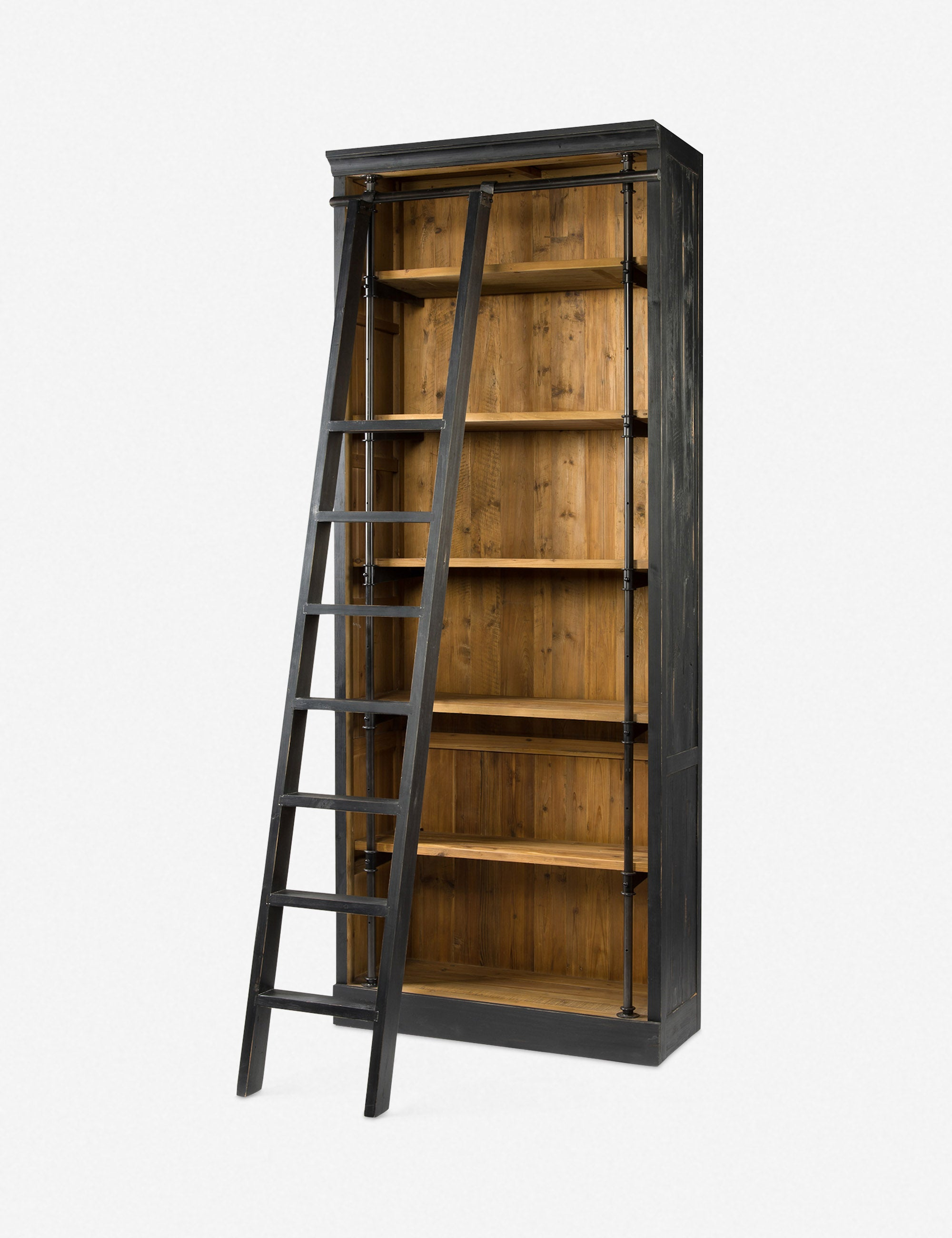 Mallory Bookcase with Ladder