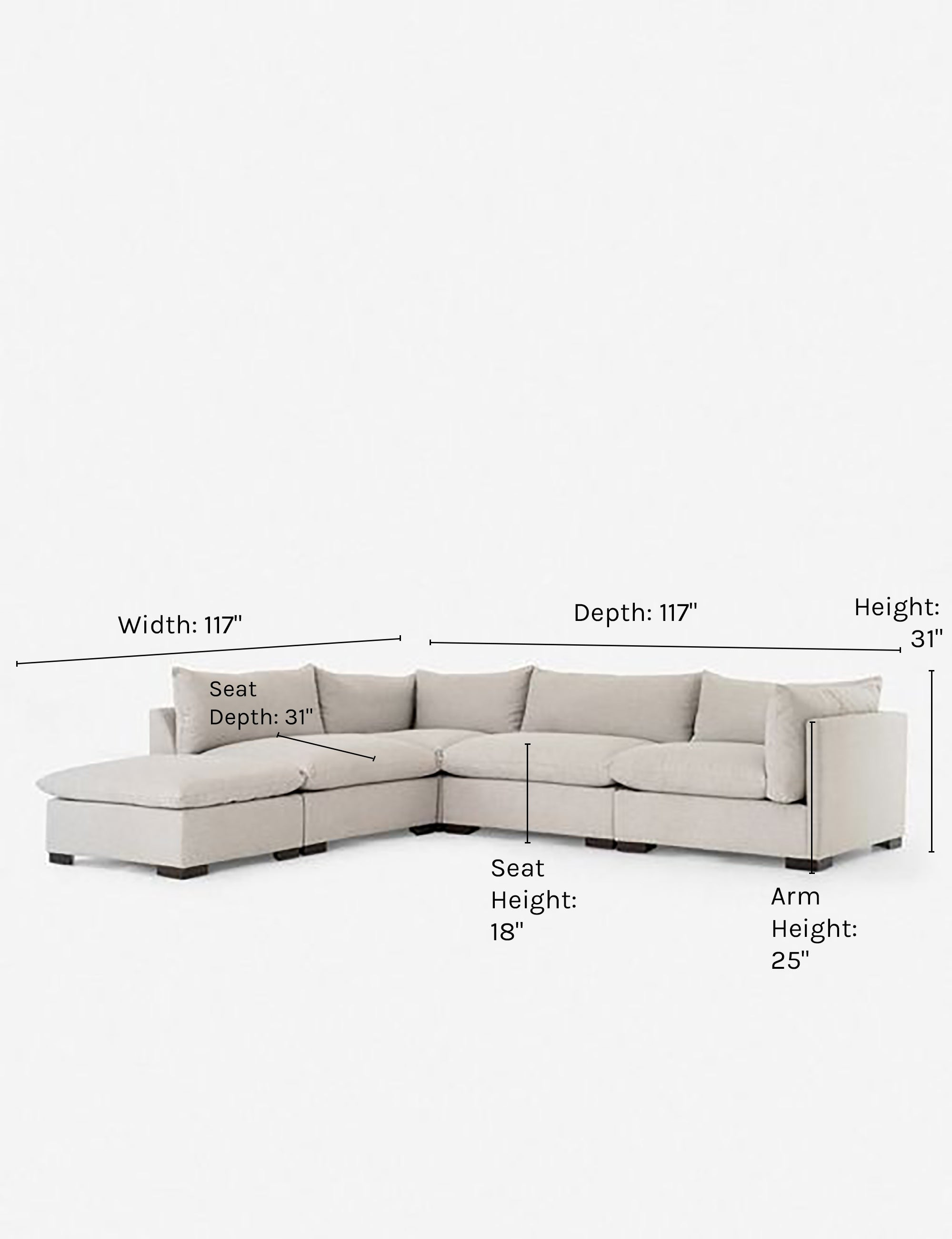 Mitzi Modular Sectional Sofa