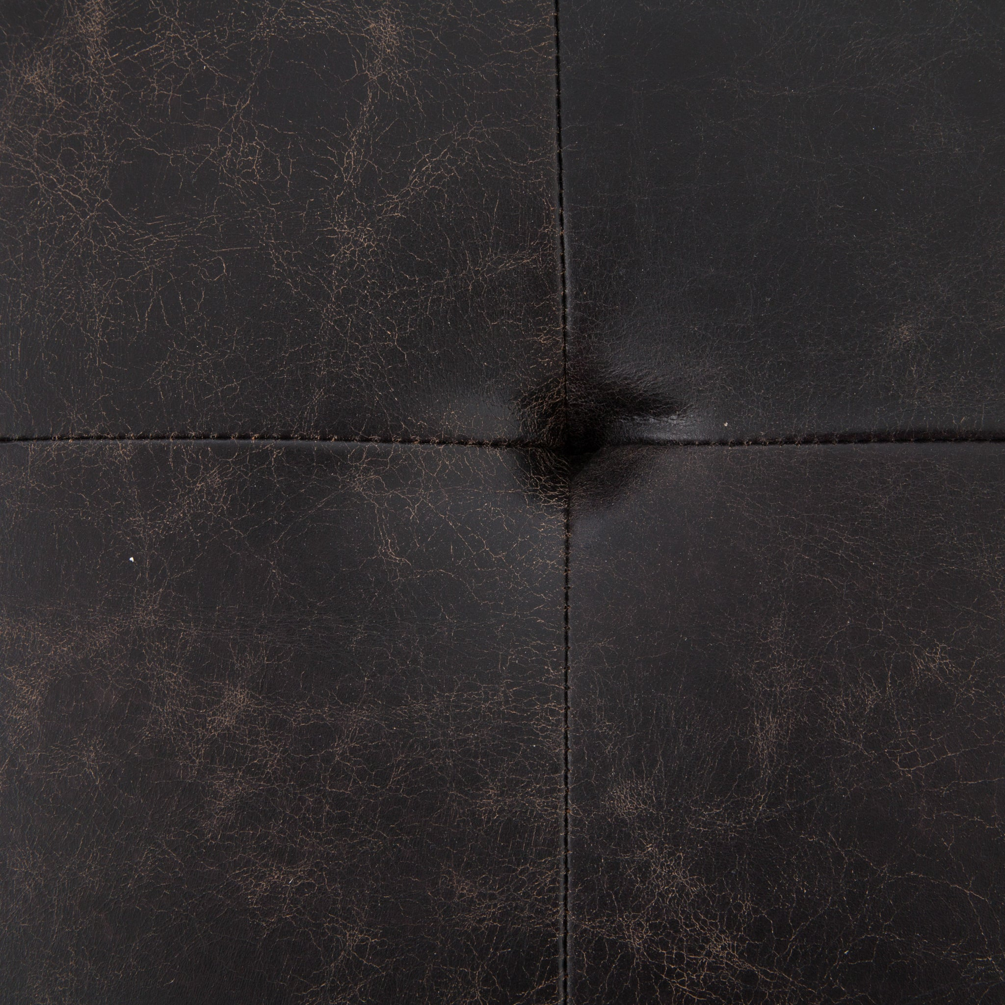 Olwina Square Leather Coffee Table