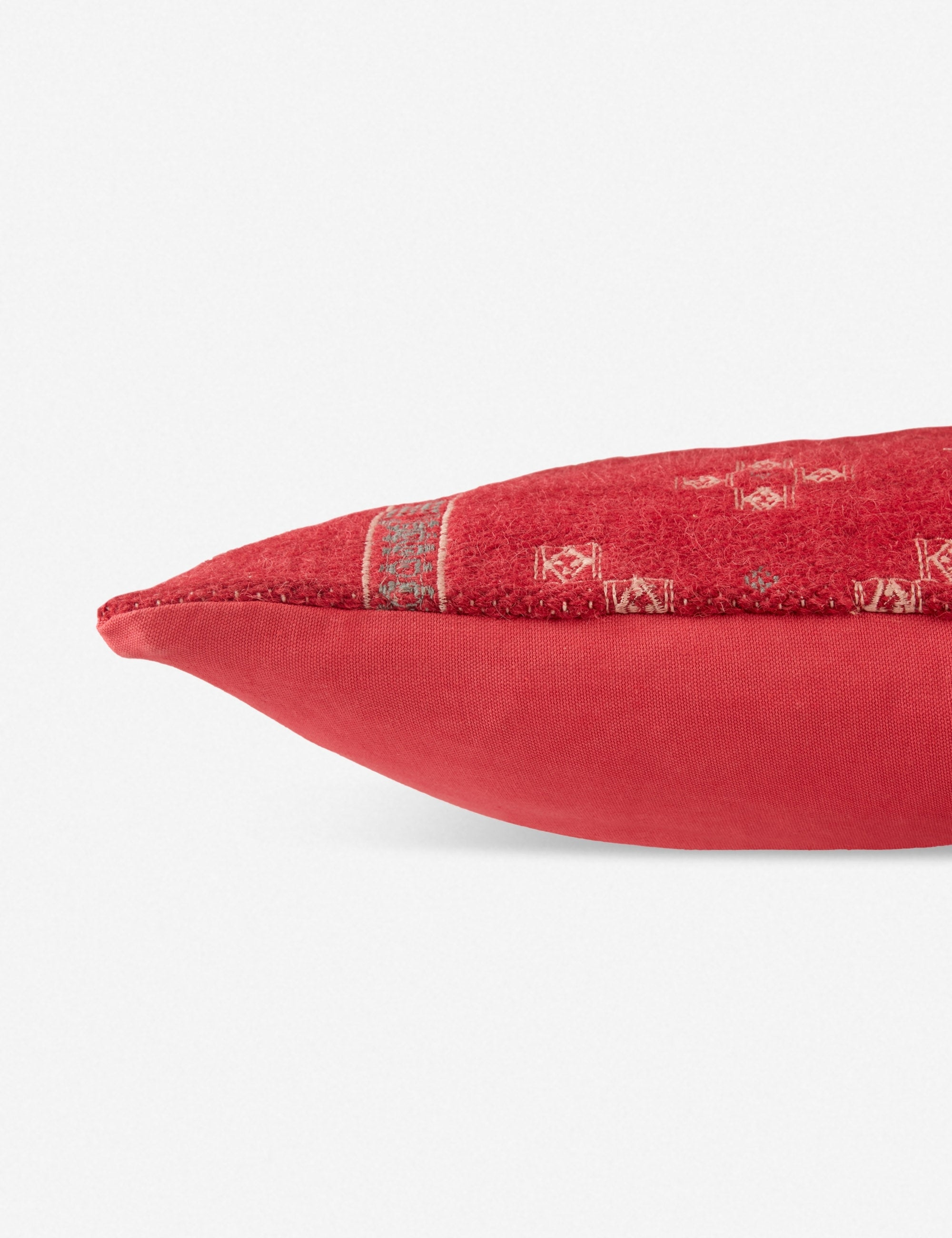 Scarlet Long Lumbar Pillow - Down