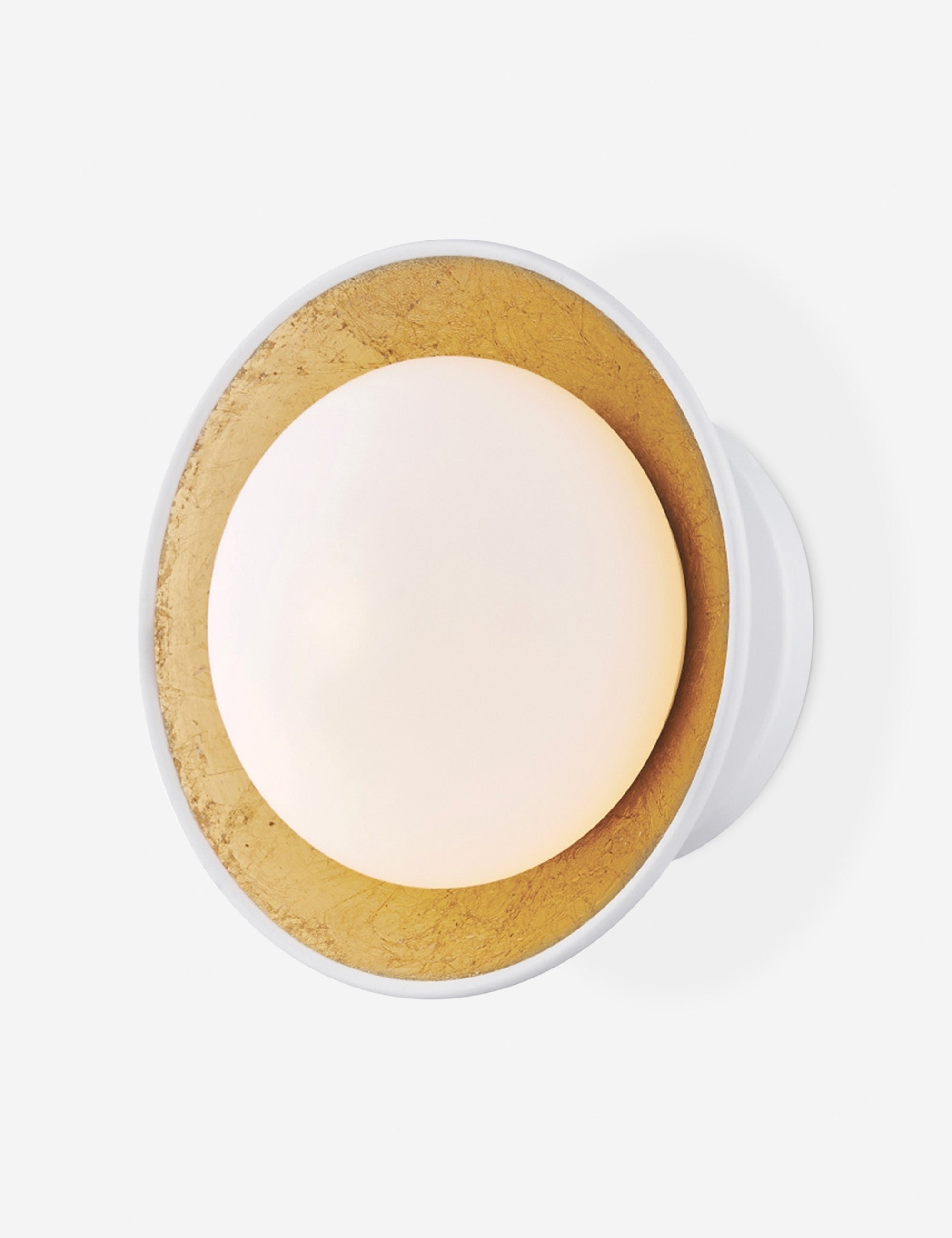 Quinn Semi-Flush Light - White / Medium