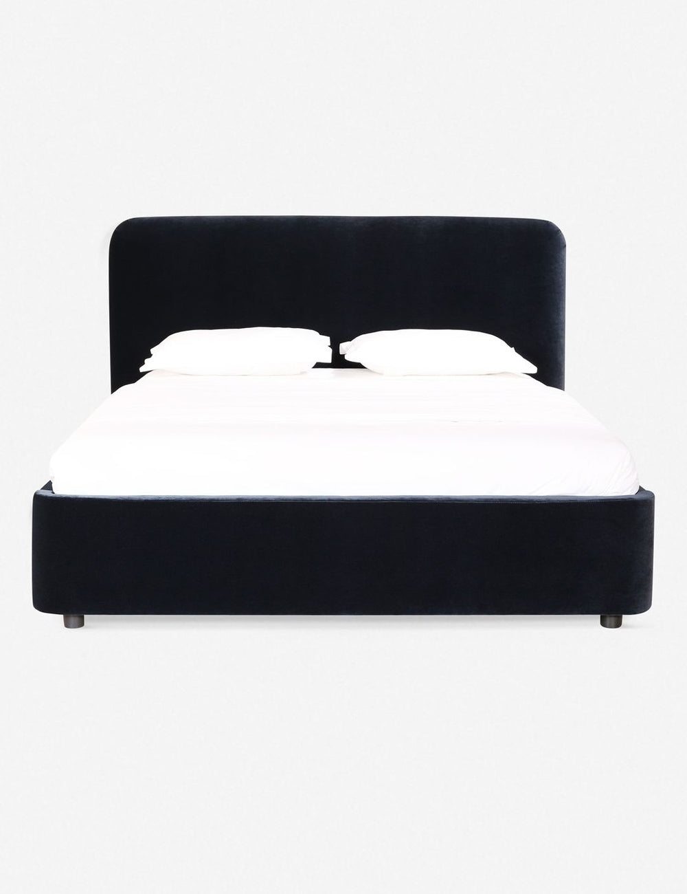 Zien Bed - Blue Velvet / Queen