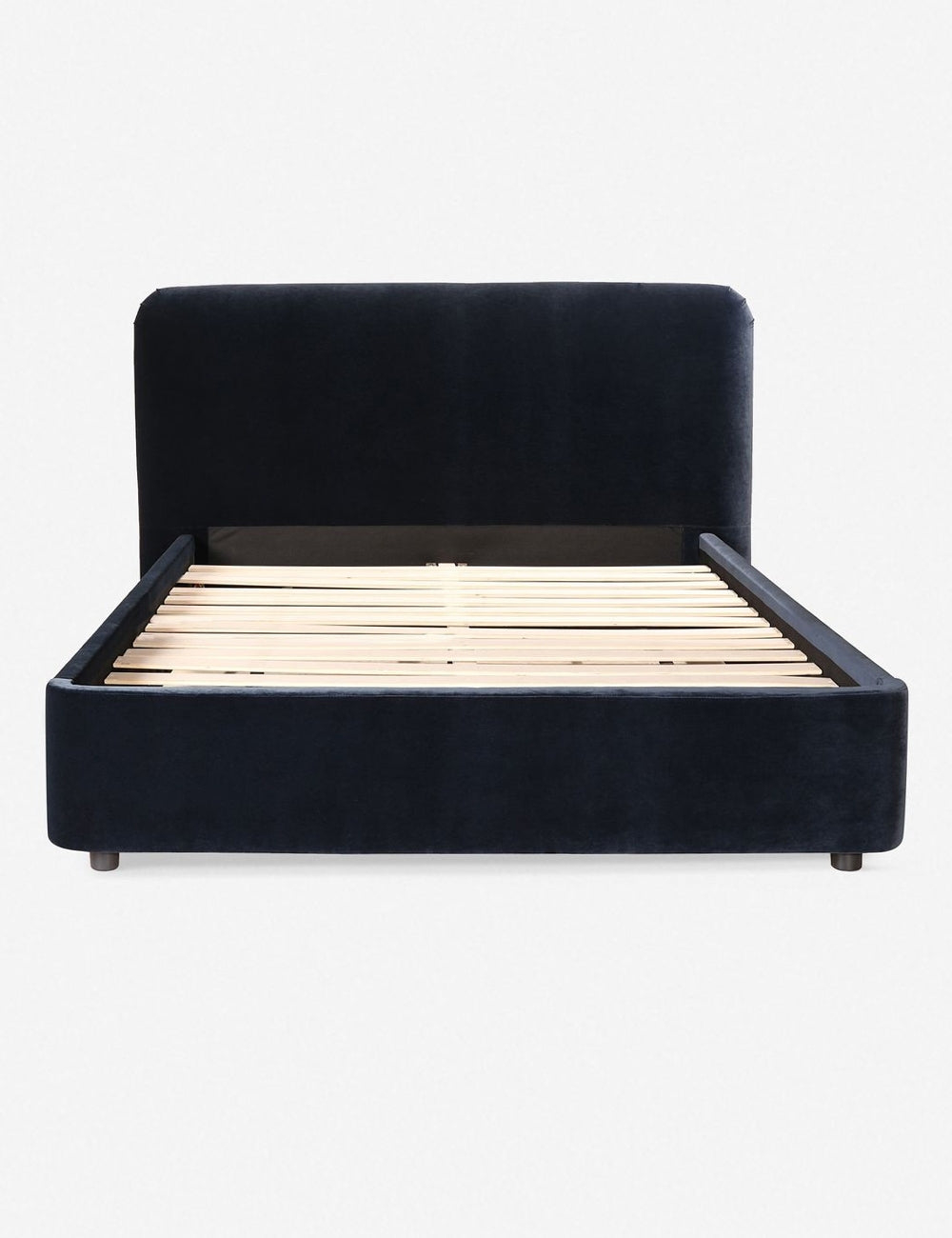 Zien Bed - Blue Velvet / Queen