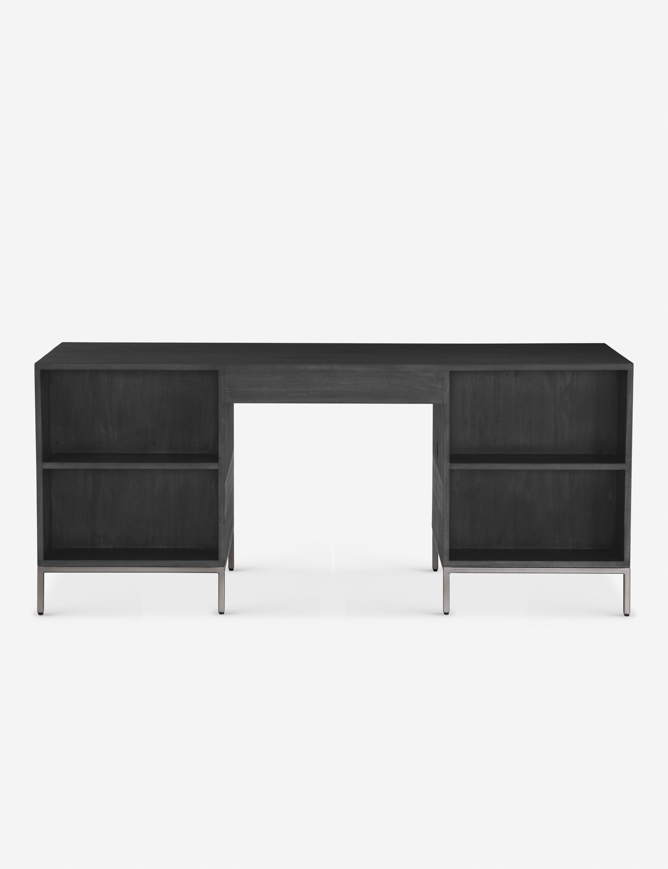 Rosamonde Executive Desk - Black