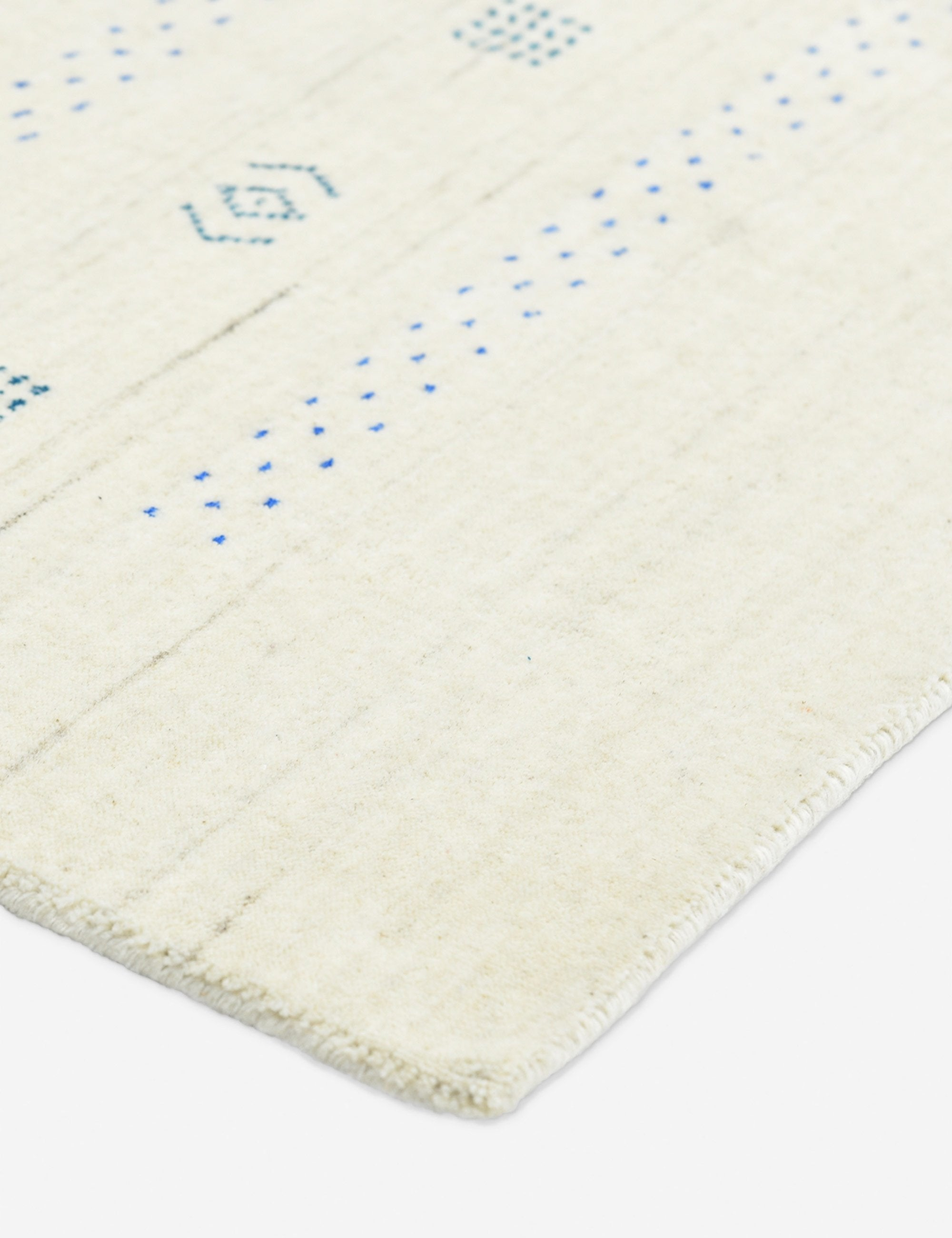 Cyrena Hand-Loomed Wool Rug - Ivory / 9' x 12'