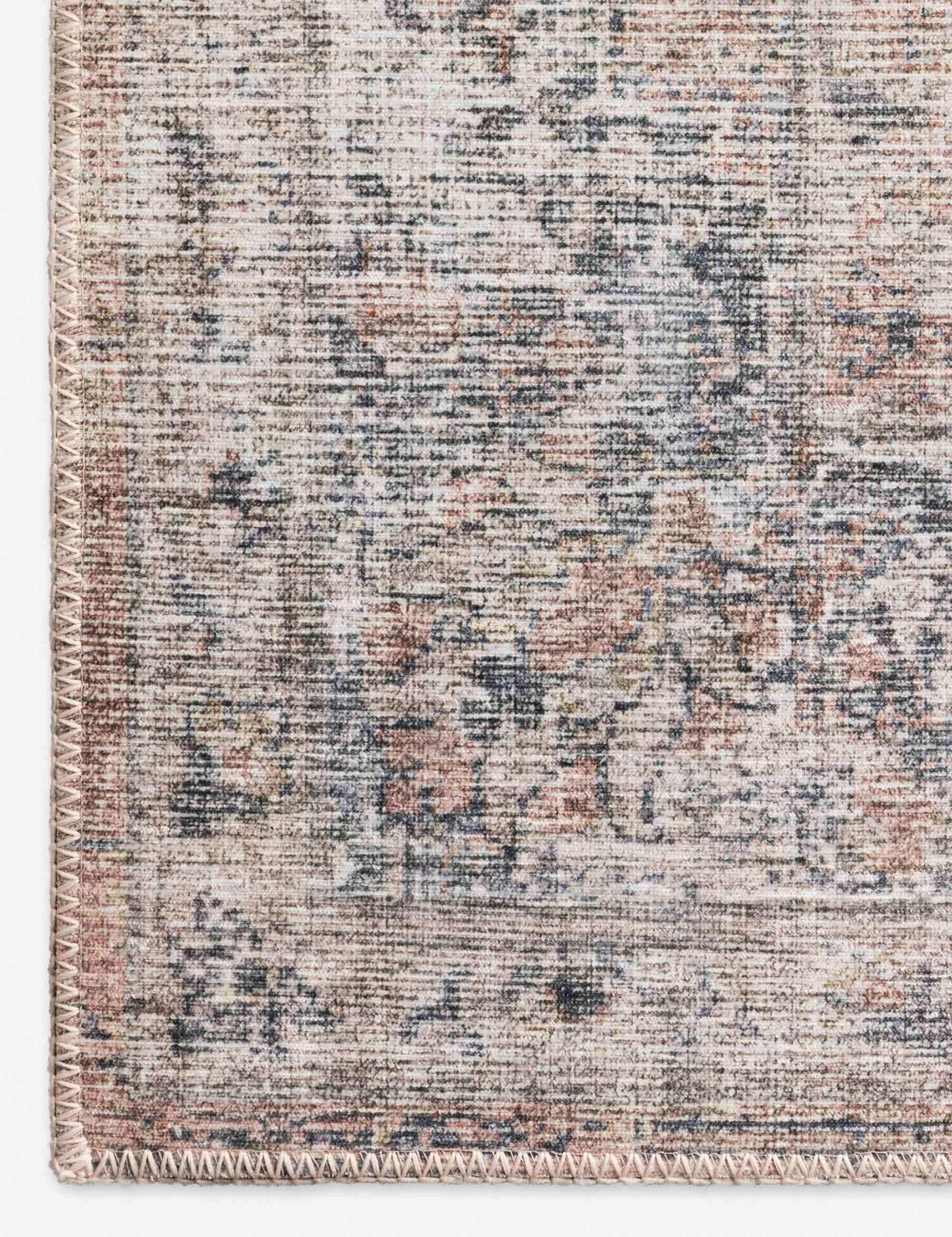 Roze Rug - Blush and Grey / 3'6" x 5'6"