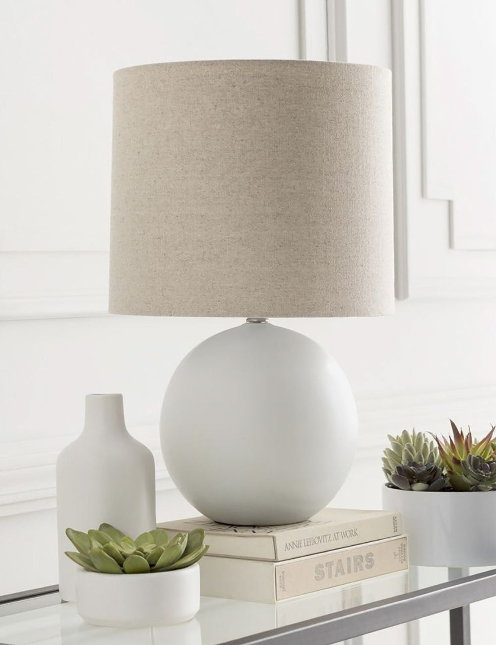 Vivienne Table Lamp - Stone