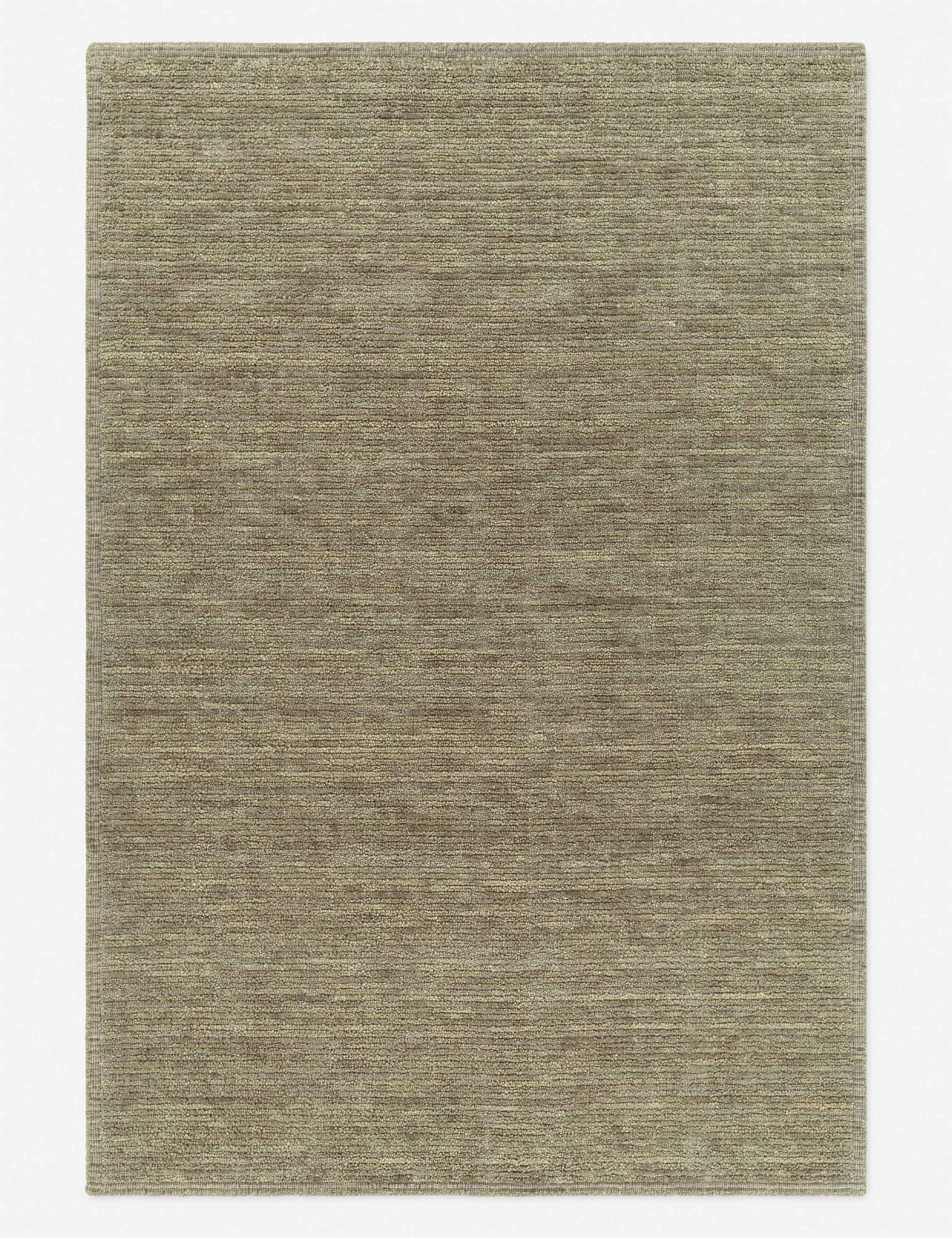 Susie Hand-Knotted Wool Rug - Green / 8' x 10'