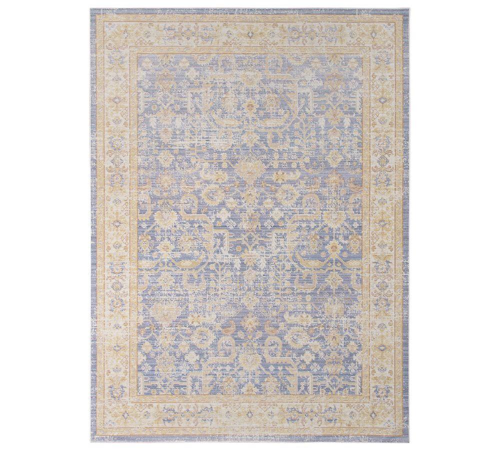 Century Classic Navy Rectangular Synthetic Area Rug 7'10"x10'6"