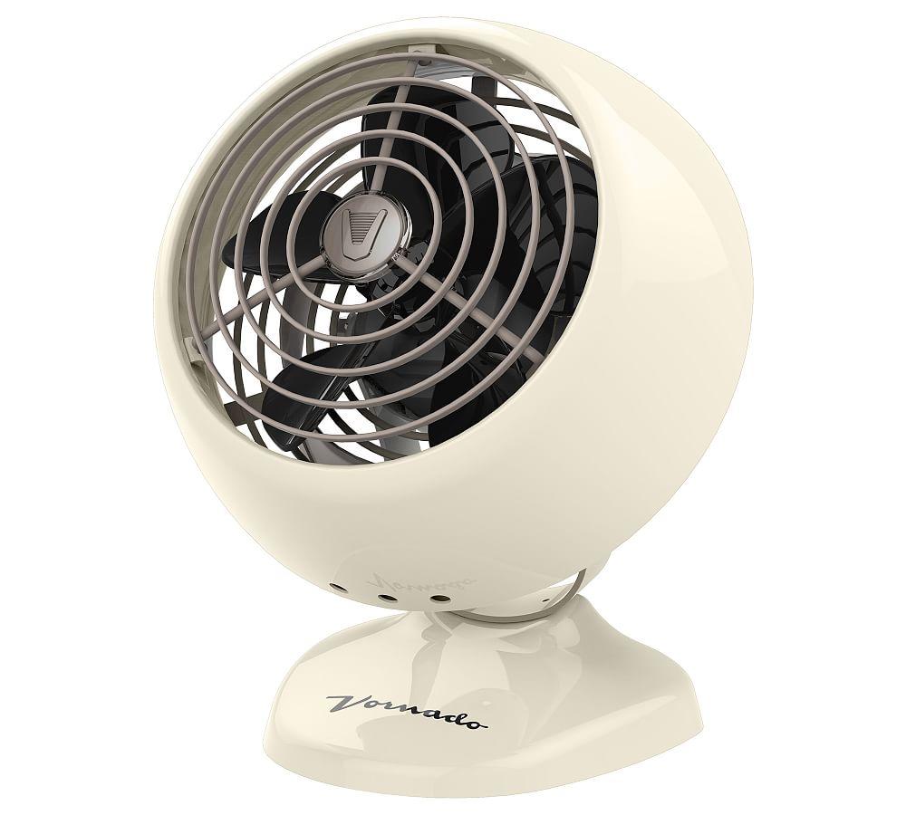 VFAN Mini Classic 2-Speed White Metal Personal Desk Fan