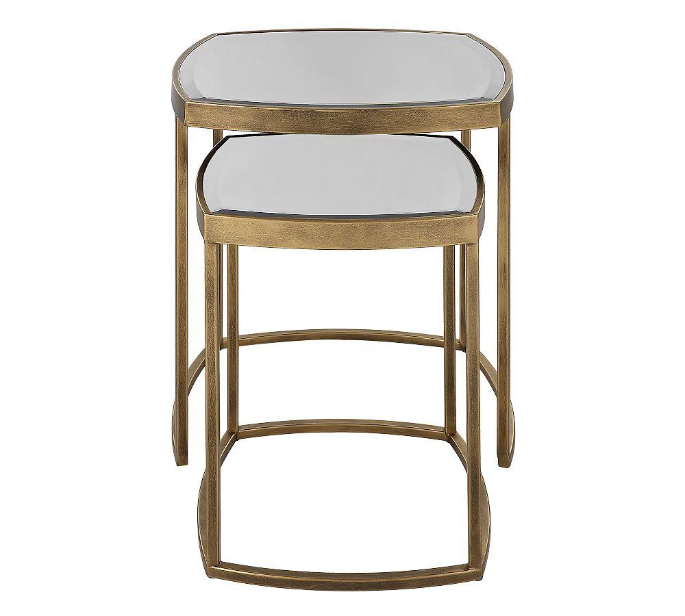 Clara Glass Nesting Tables (15"- 20")